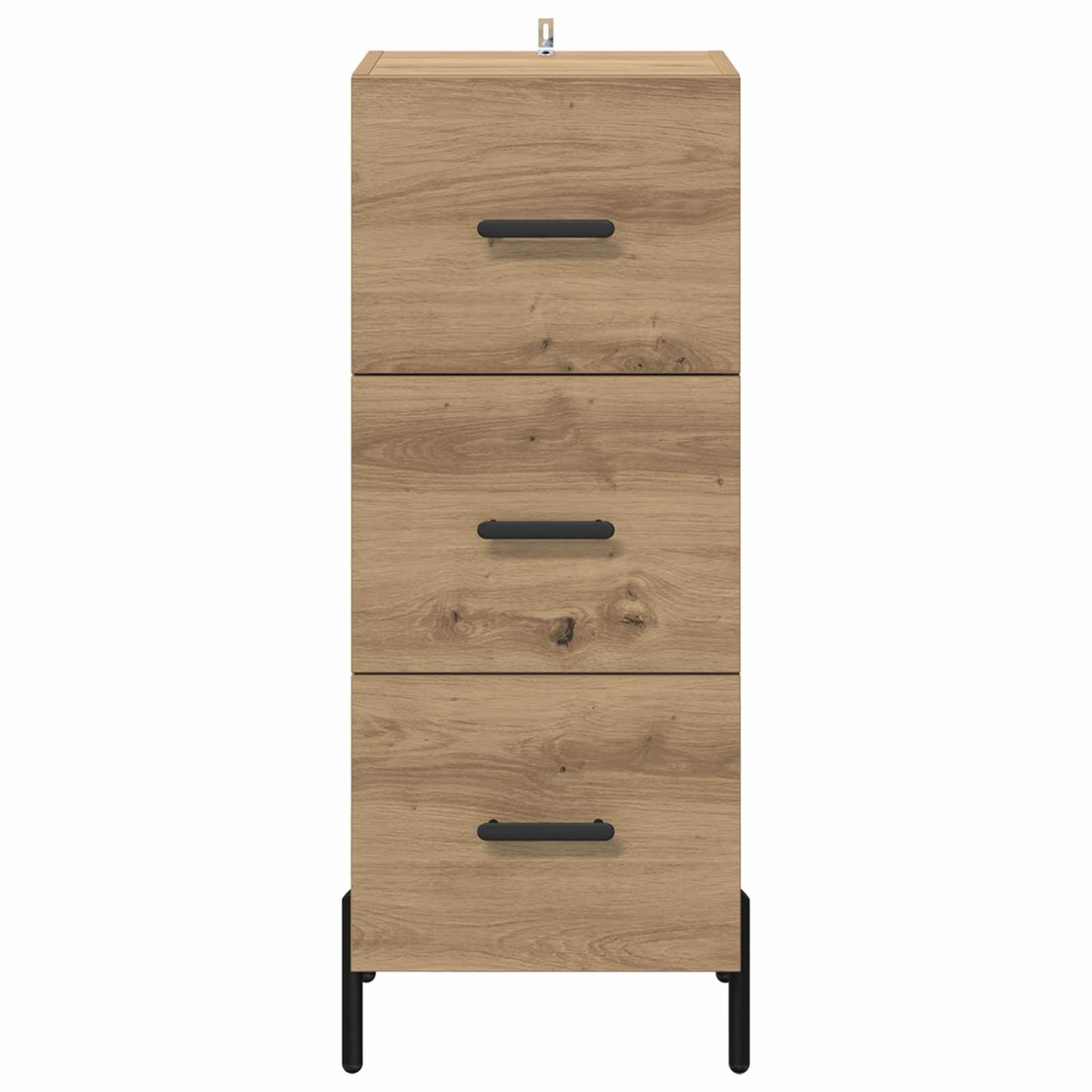 vidaXL Sideboard Artisan oak 34 x 34.5 x 90 cm Engineered Wood 6