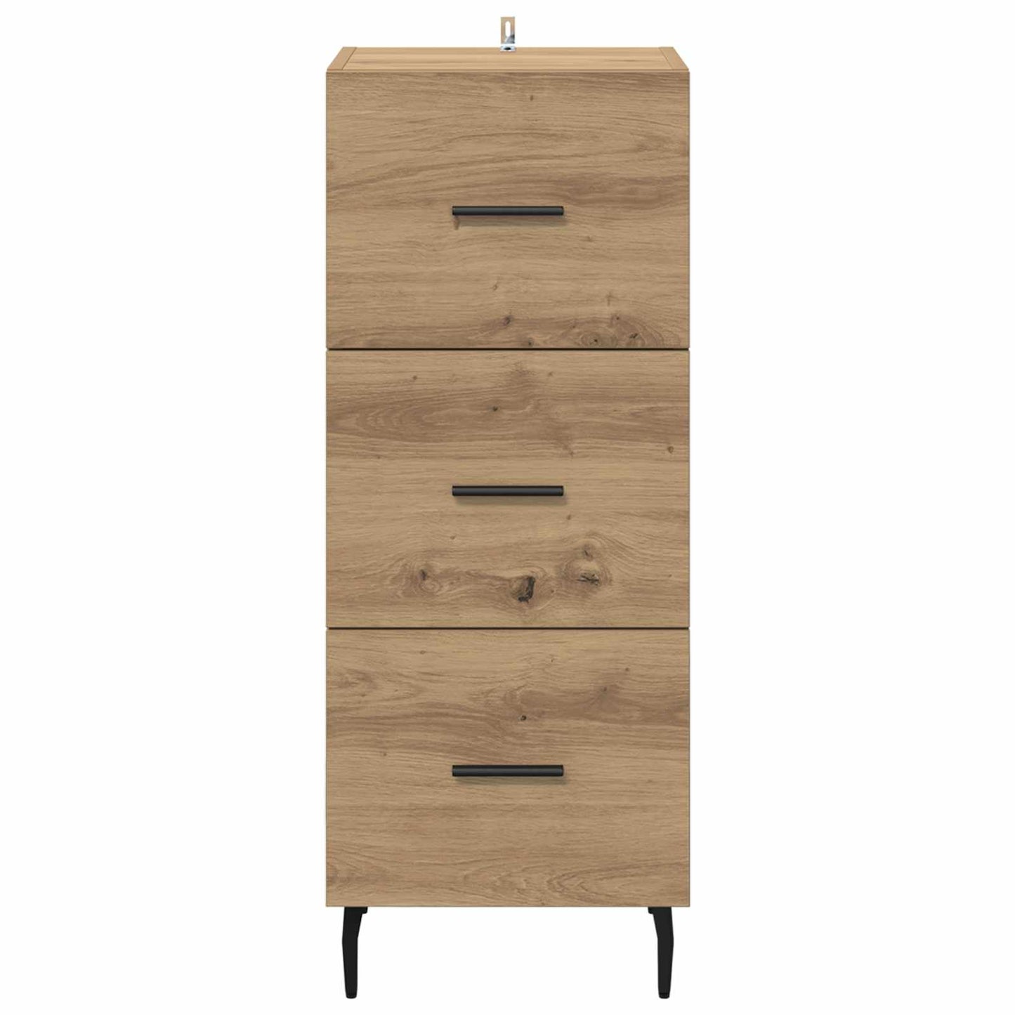 vidaXL Sideboard Artisan oak 34 x 34.5 x 90 cm Engineered Wood 6