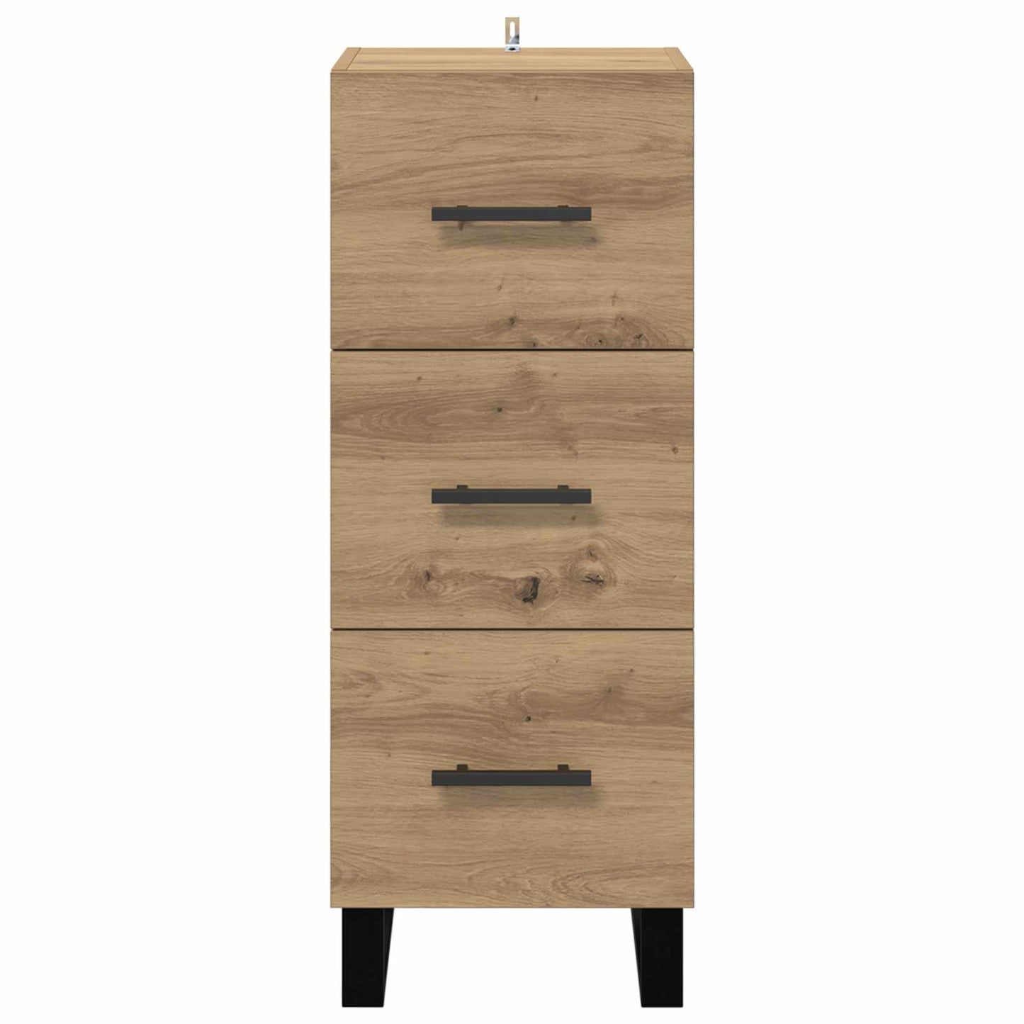 vidaXL Sideboard Artisan Oak 34.5 x 34 x 90 cm Engineered wood 6