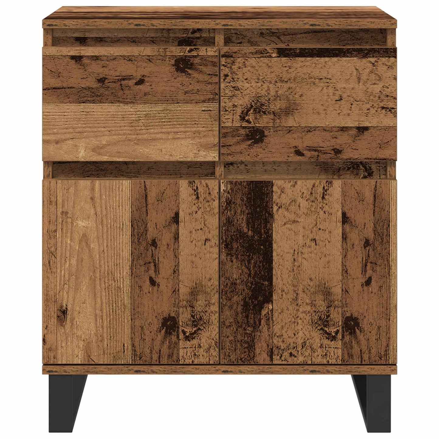 vidaXL Sideboard Old Wood 60 x 35 x 70 cm Engineered Wood and Iron 6
