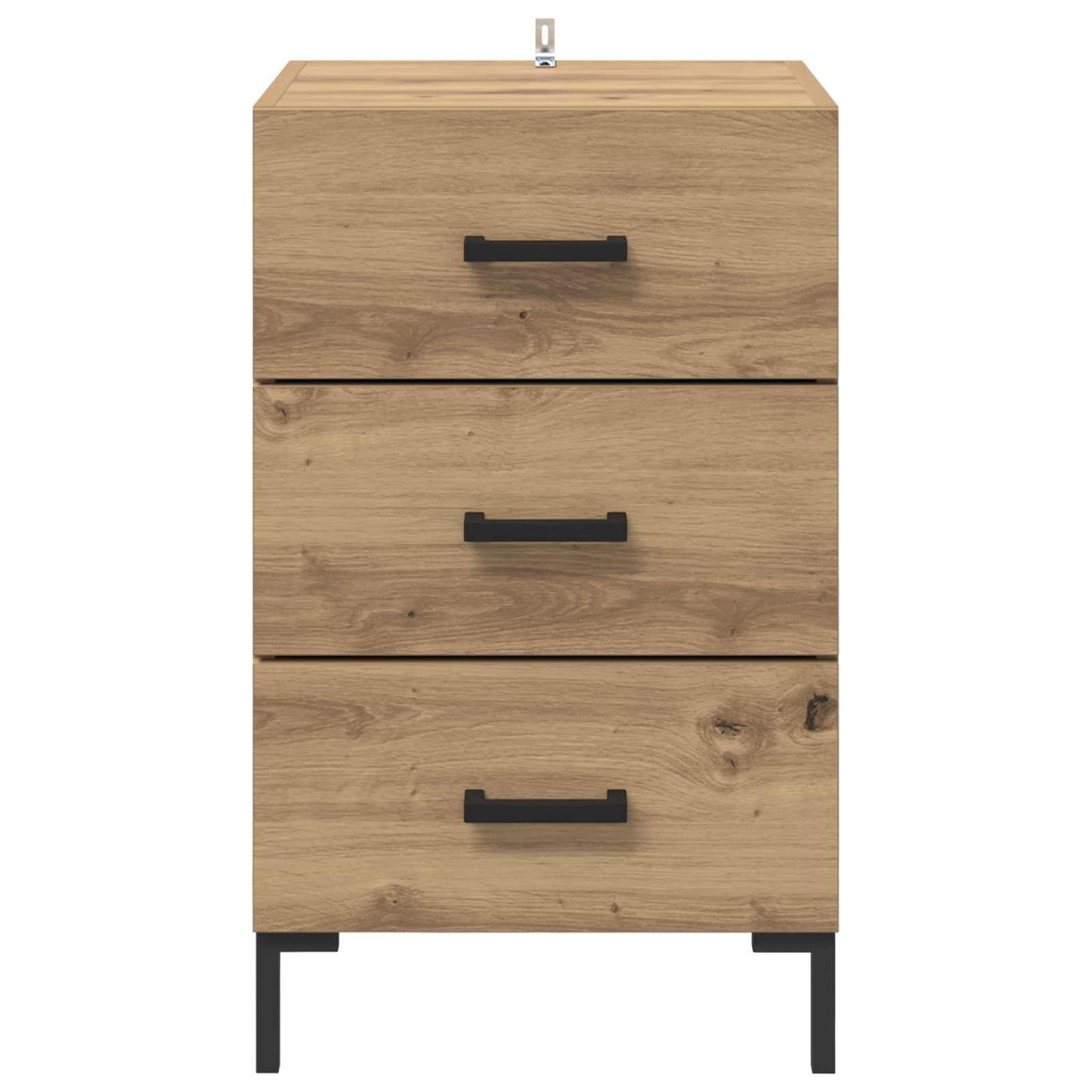 vidaXL Bedside Cabinet Artisan Oak 40 x 40 x 66 cm Engineered Wood 6