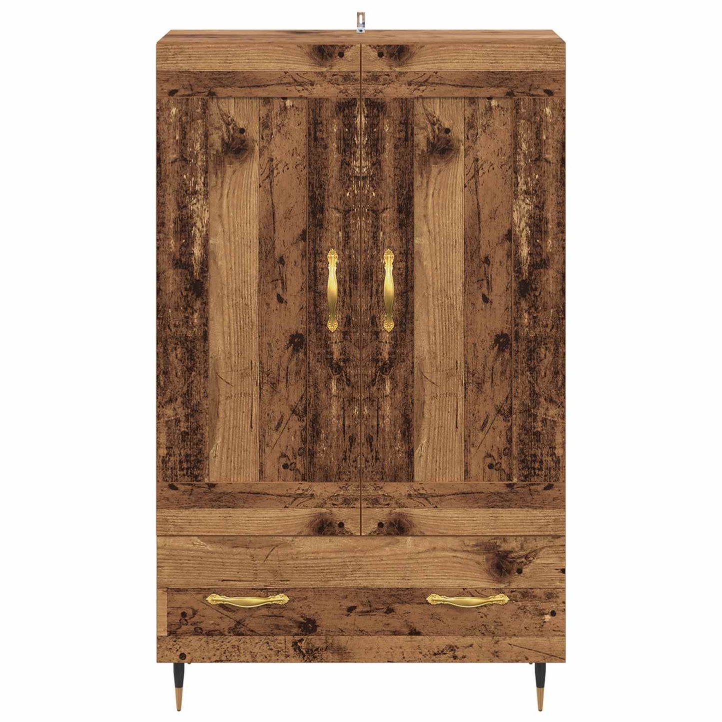 vidaXL Highboard Old Wood 69.5 x 31 x 115 cm Engineered Wood 6