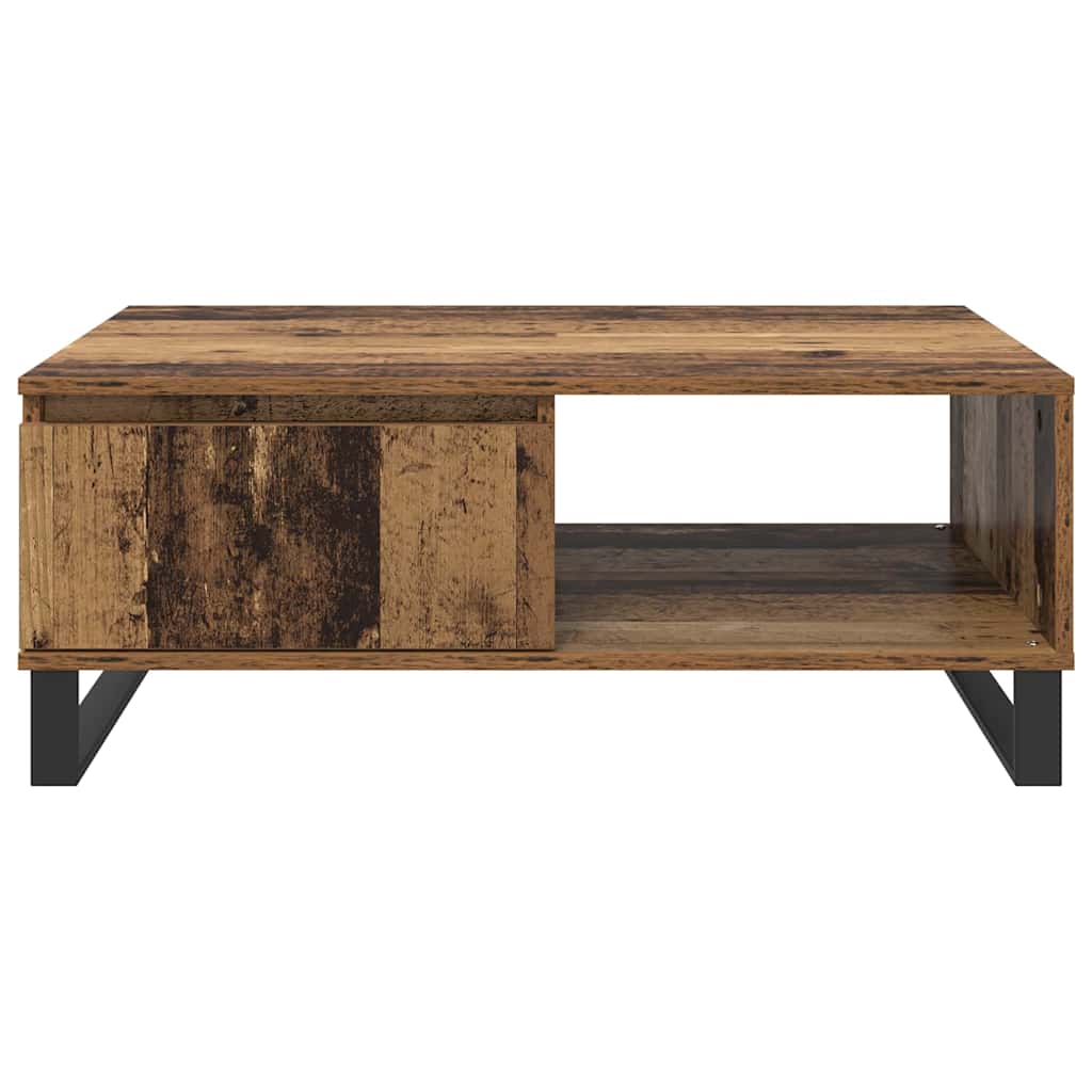 vidaXL Coffee Table Old Wood 90 x 60 x 35 cm Engineered Wood 6