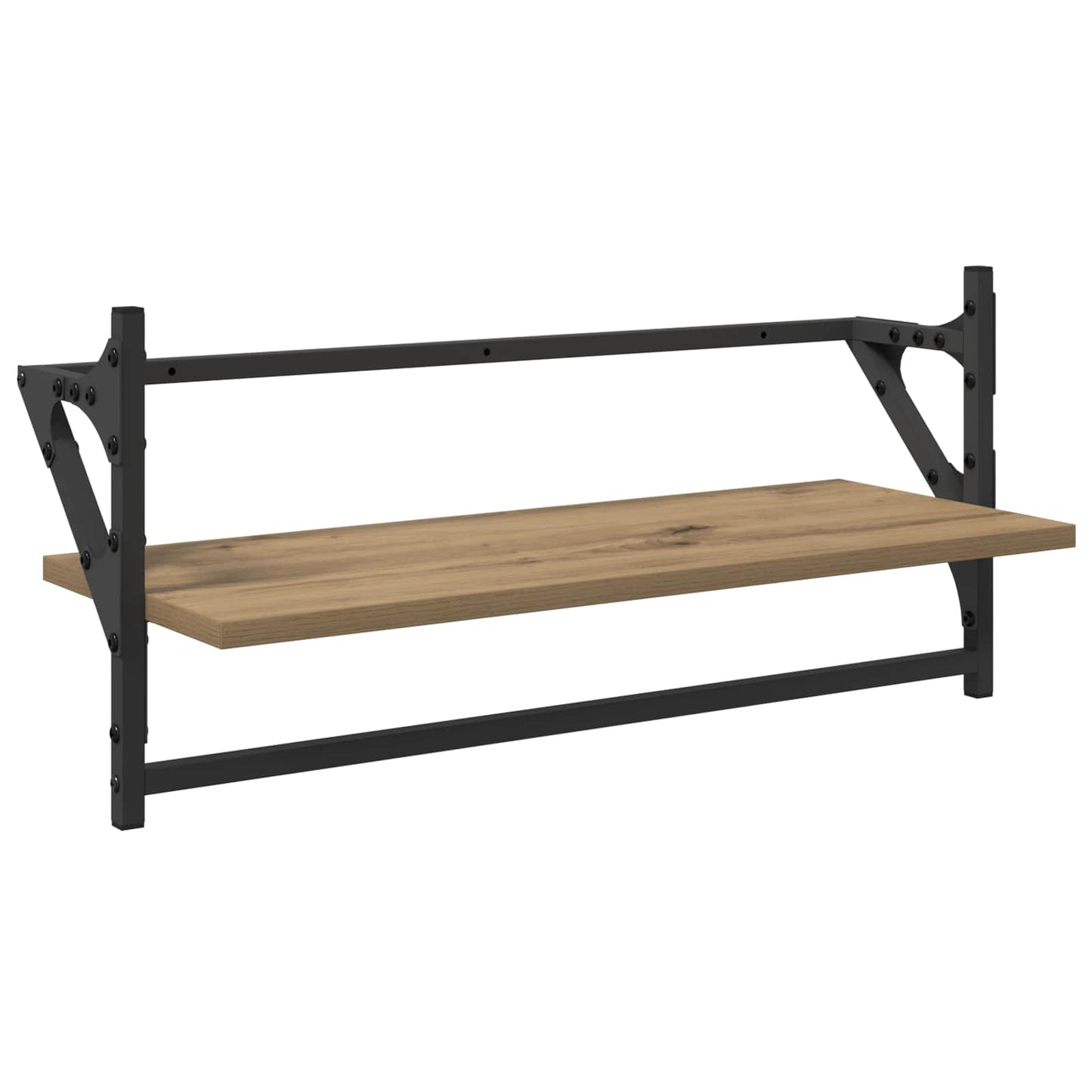 vidaXL Wall Shelf Set 6 pcs Artisan Oak 100 x 25 x 30 cm 6