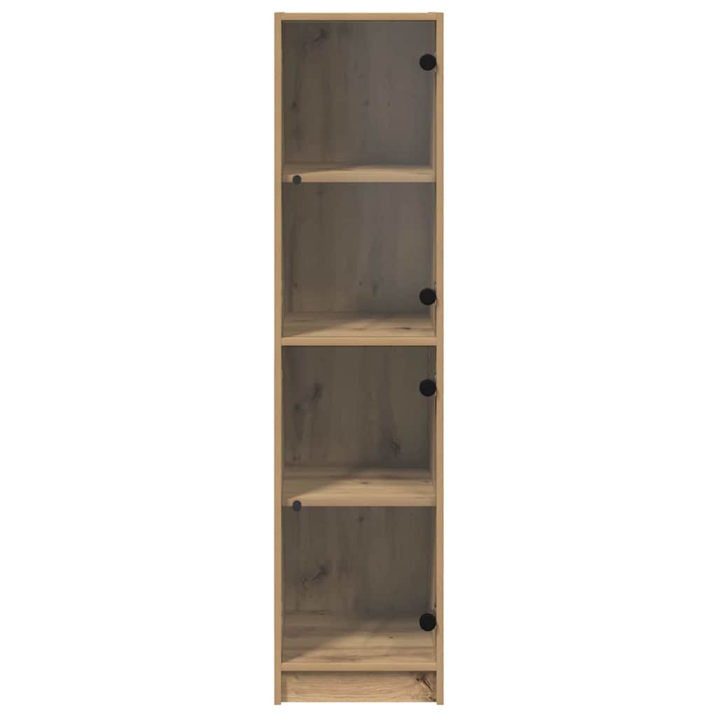 vidaXL Highboard Artisan Oak 35 x 37 x 142 cm Engineered Wood 6