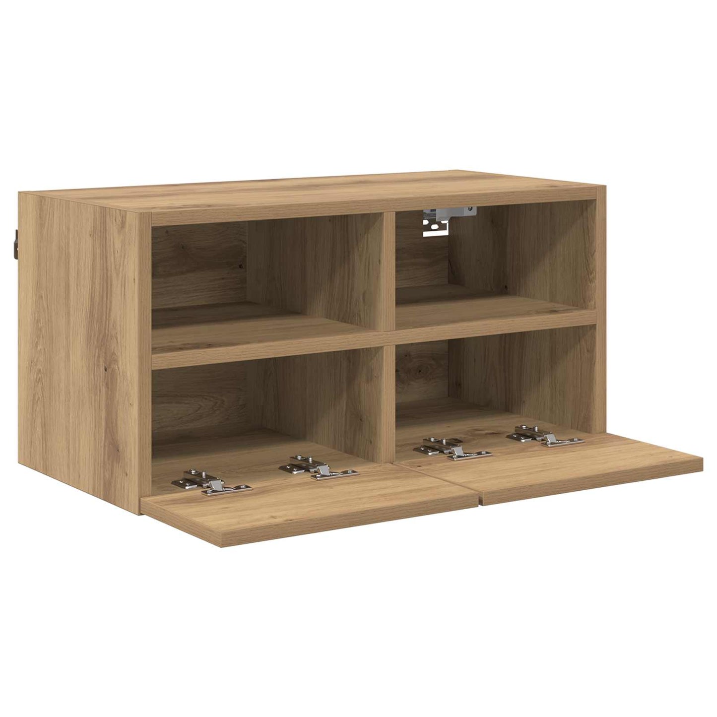 vidaXL TV Wall Cabinets 2 pcs Artisan Oak Engineered Wood 6