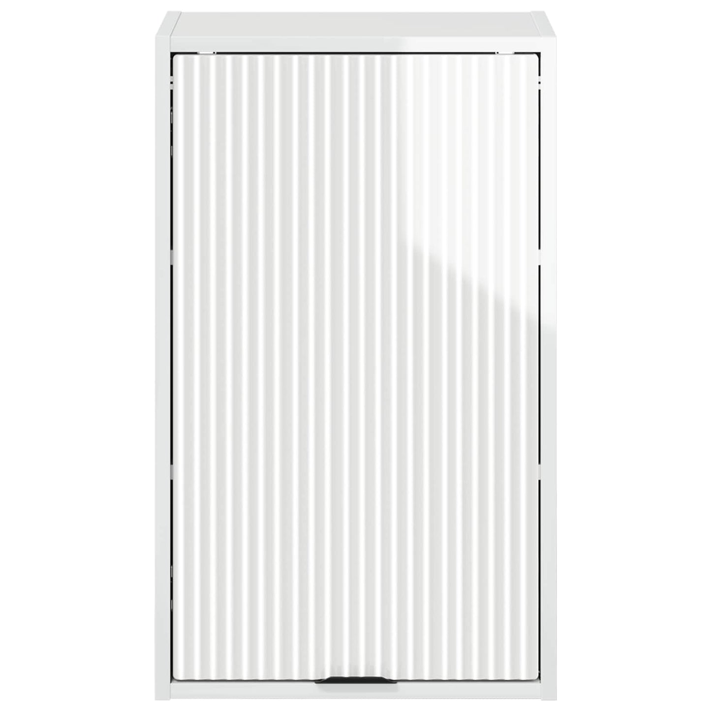 vidaXL Bathroom Cabinet High Gloss White 39 x 23.5 x 65 cm 6