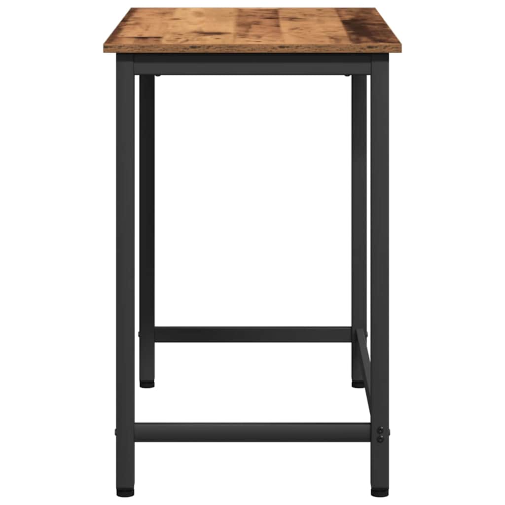 vidaXL Table Old Wood 100 x 50 x 76.5 cm Engineered Wood and Steel 6