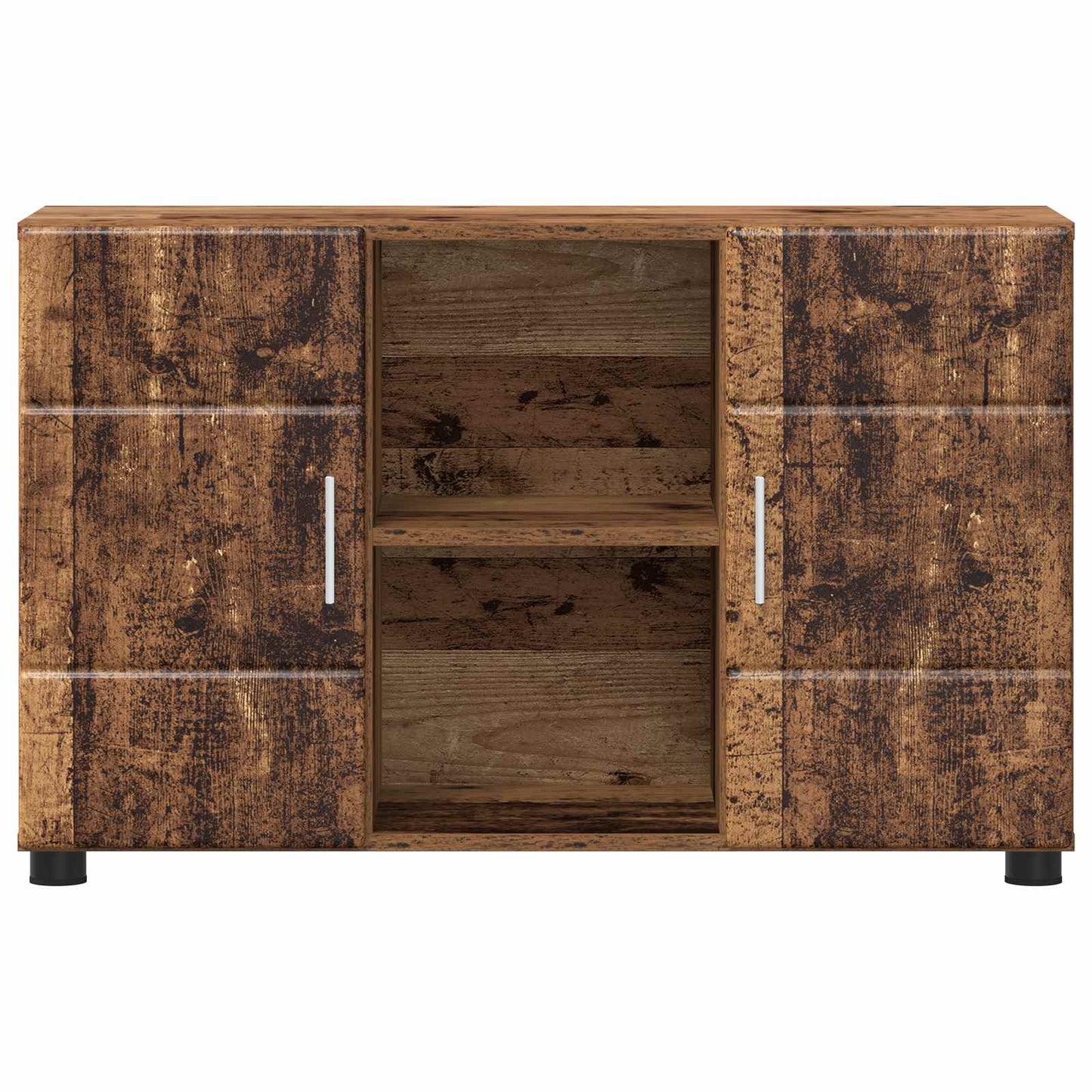vidaXL Sideboard FLORIN 88.5 x 30.5 x 55.5 cm Old Wood Engineered Wood 6