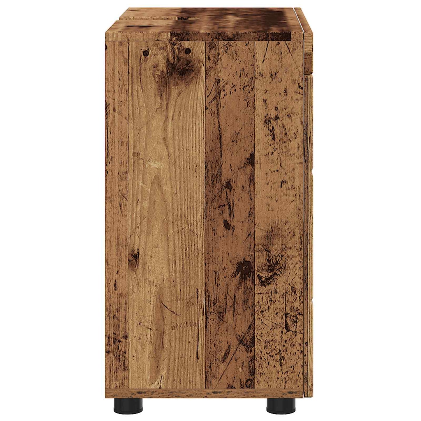 vidaXL Bathroom Cabinet Set TULUM Old Wood 60 x 34 x 63 cm 6