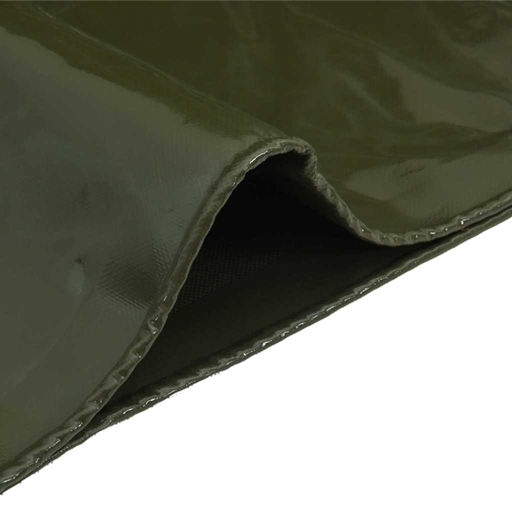 vidaXL Tarpaulin 650g / m² Olive Green 2.5 x 4.5 m 6
