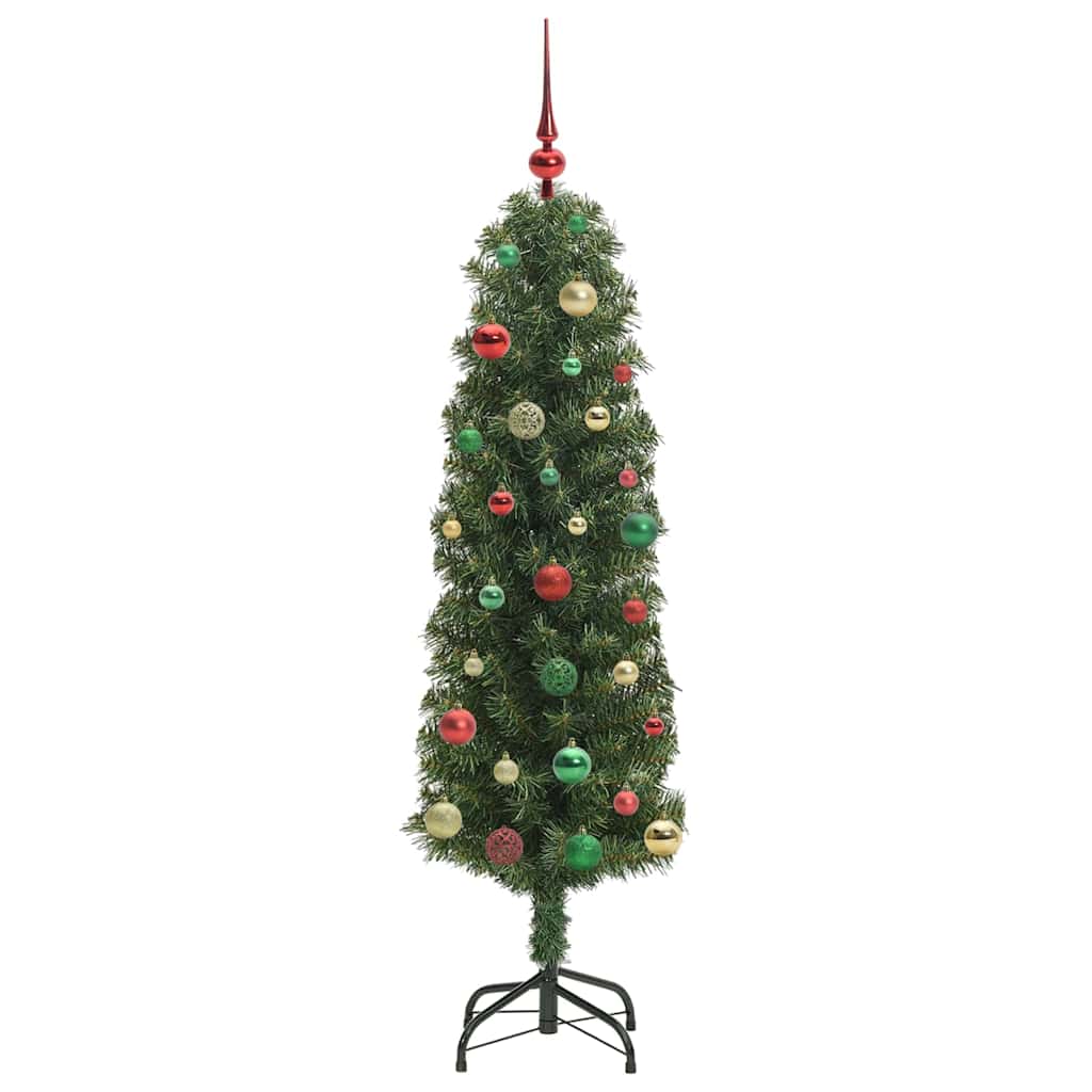 vidaXL Artificial Christmas Tree with 150 LEDs with Stand Green 150 cm 6