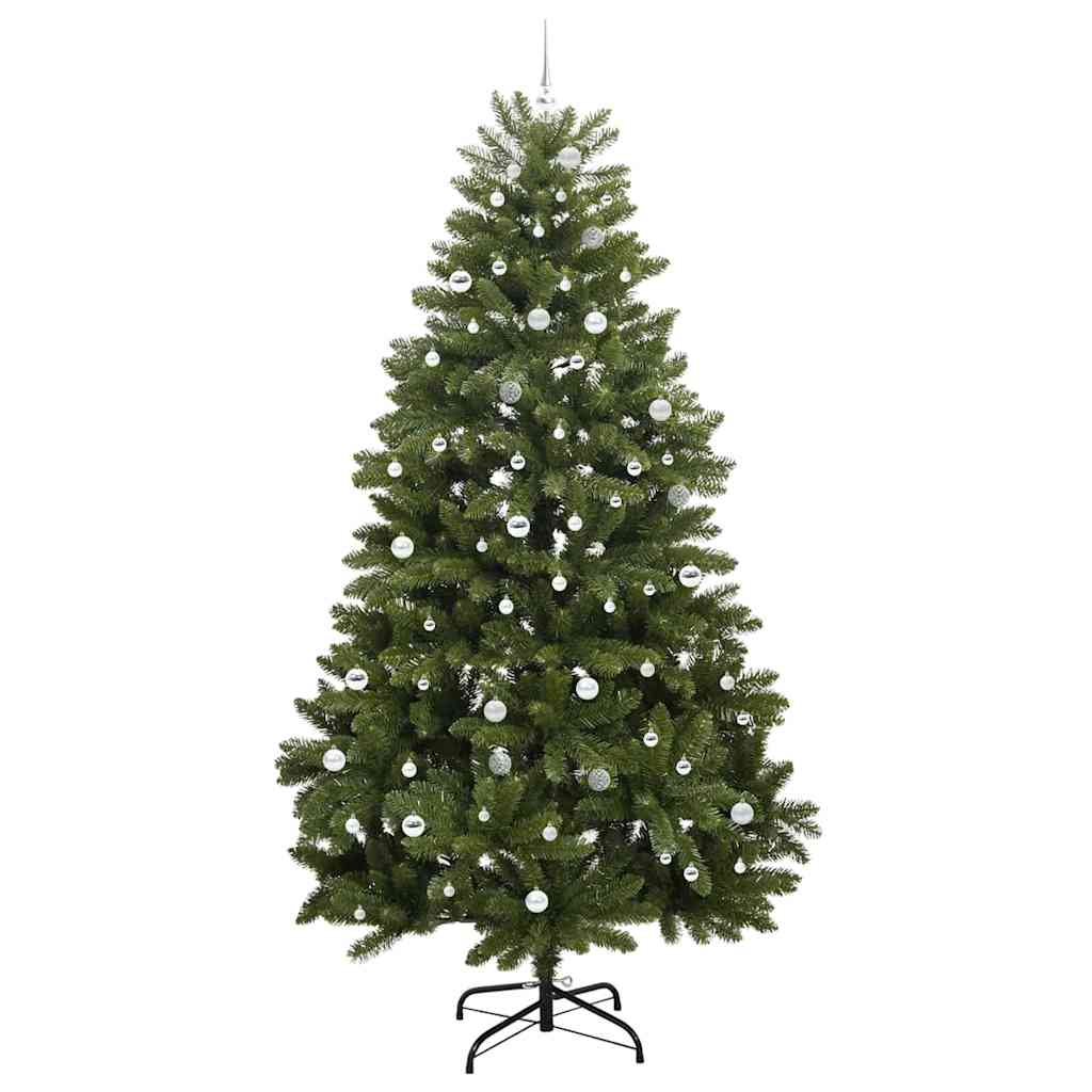 vidaXL Artificial Christmas Tree 270 cm 300 LEDs Warm White Green 4