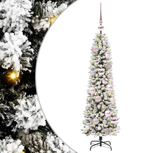 vidaXL Artificial Christmas Tree White 120 cm 2