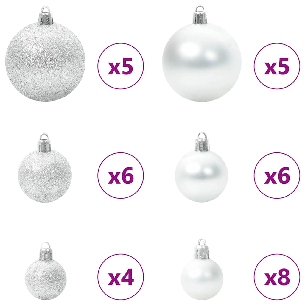 vidaXL Christmas Tree with 150 LEDs with Stand Green 90 cm PE 6