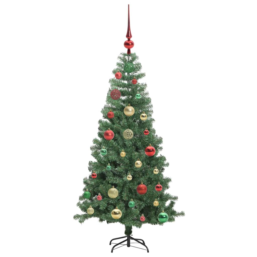 vidaXL Christmas Tree Green 120 cm PVC 6