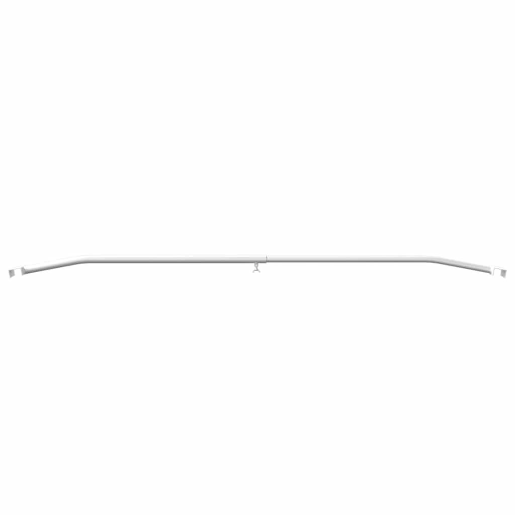 vidaXL Tarpaulin Bracket for Trailers 4 Silver 102-155 cm Aluminum 6