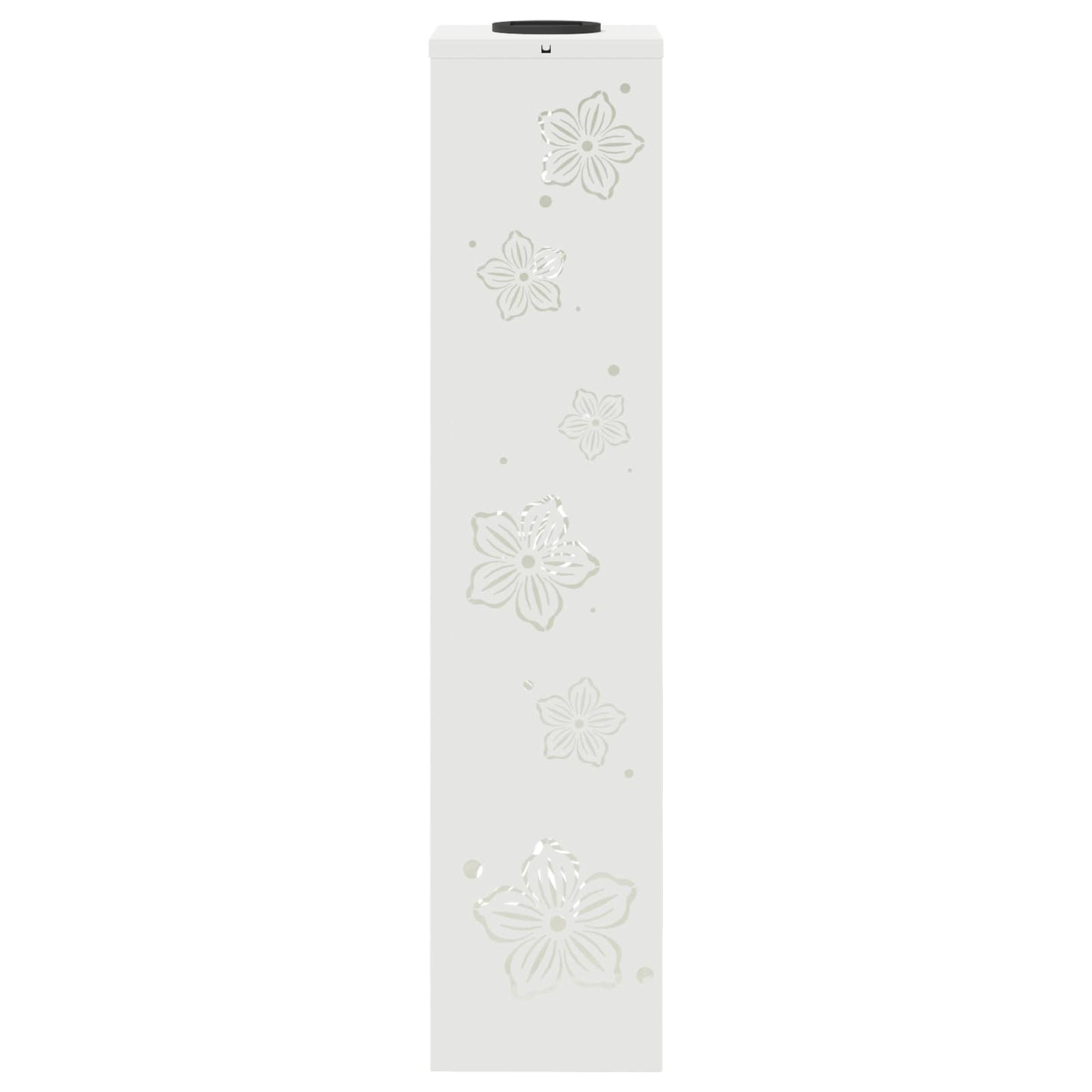 vidaXL Solar LED Pathway Light 2 pcs Warm White 18 x 18 x 80 cm 6