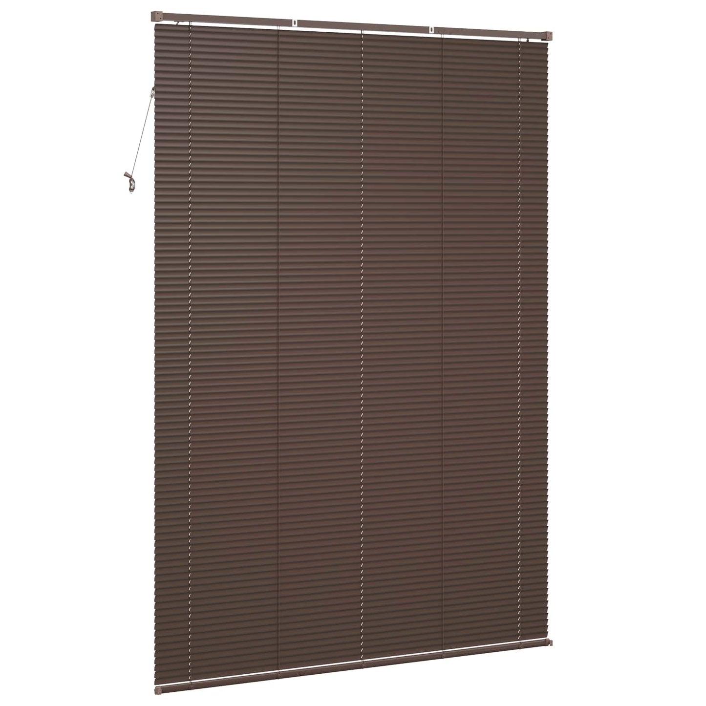 vidaXL Venetian Blind Dark Brown with Pattern 213 x 160 cm 25 mm PVC 6