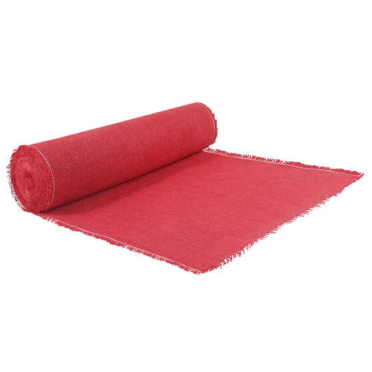 vidaXL Jute Roll 50 x 2500 cm Red 2