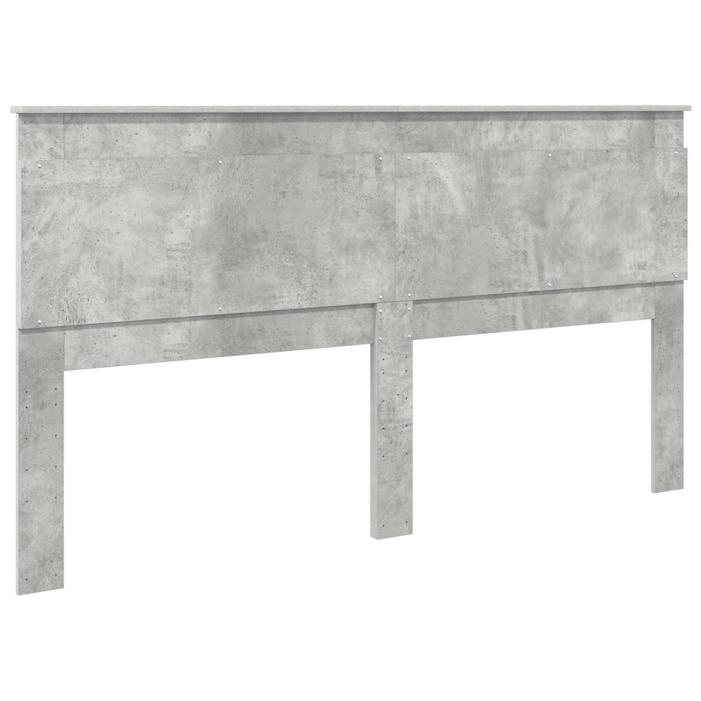 vidaXL Headboard Concrete Grey Engineered Wood 6
