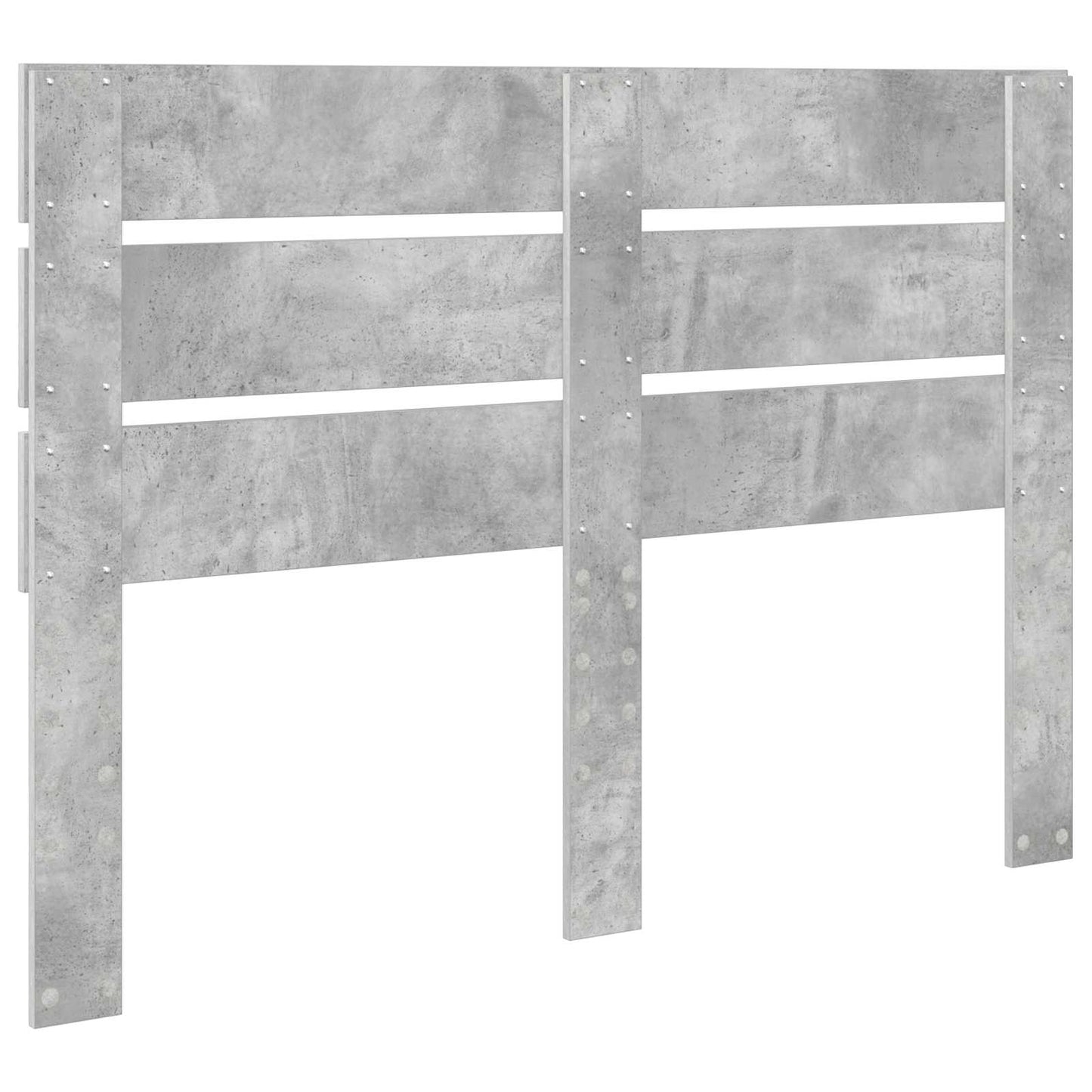 vidaXL Headboard Concrete Grey Engineered Wood 6