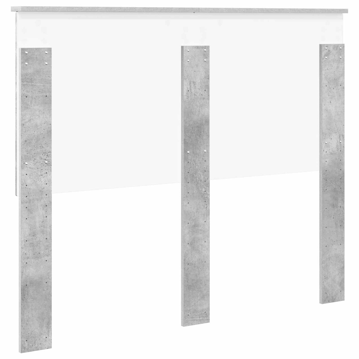 vidaXL Headboard Concrete Grey Engineered wood 6