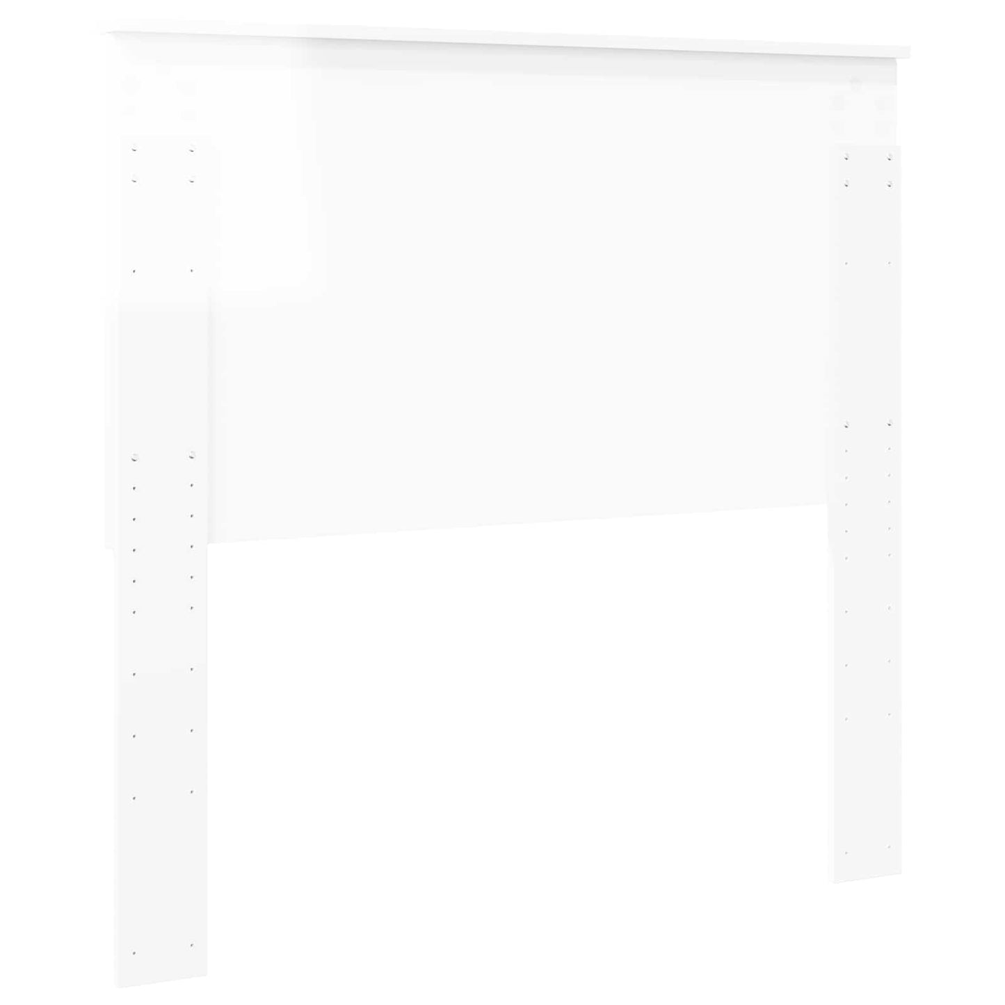 vidaXL Headboard Gloss White Engineered wood 6