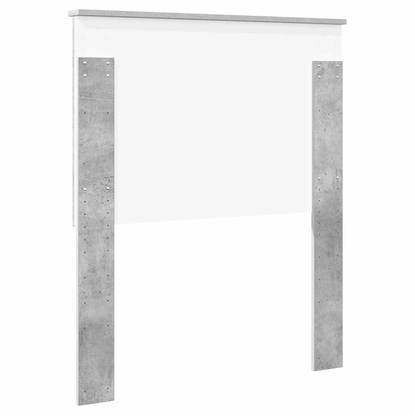 vidaXL Headboard Concrete Grey Engineered wood 6