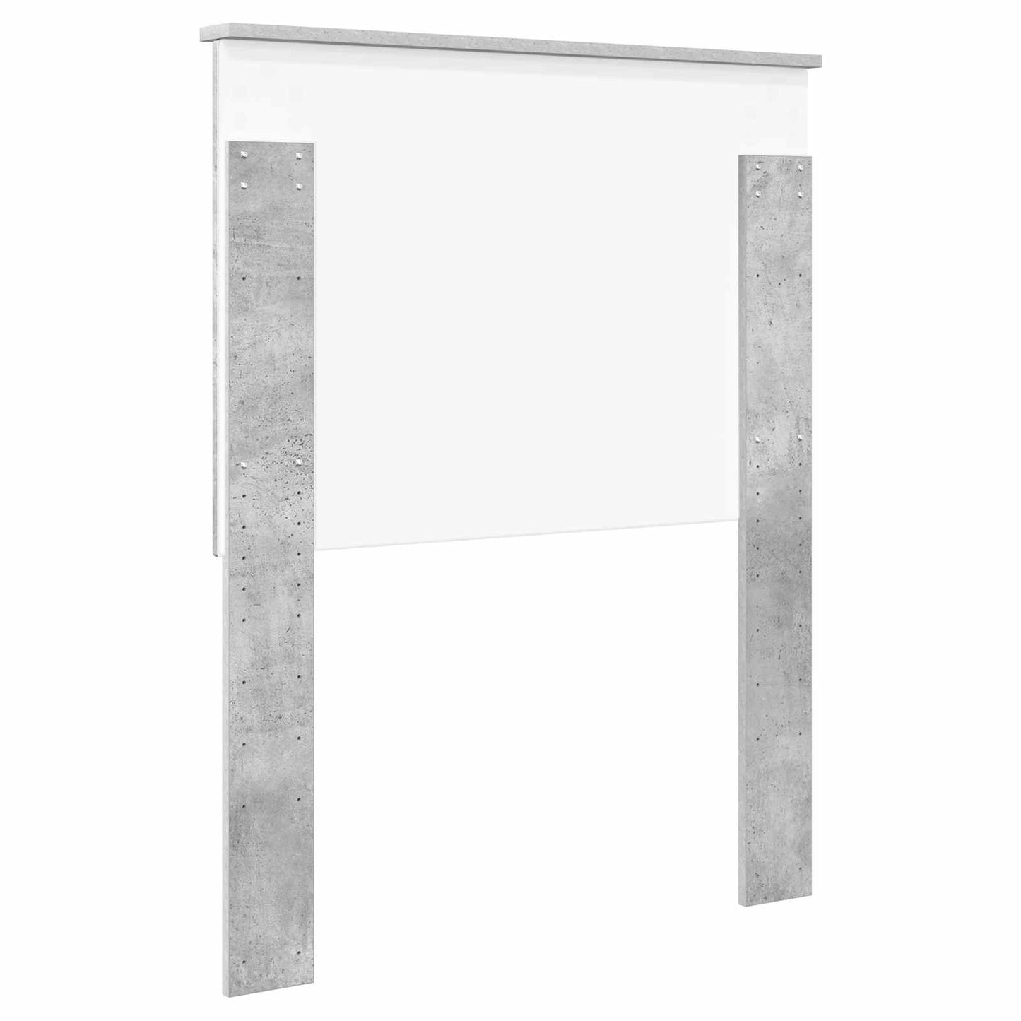vidaXL Headboard Concrete Grey Engineered wood 6