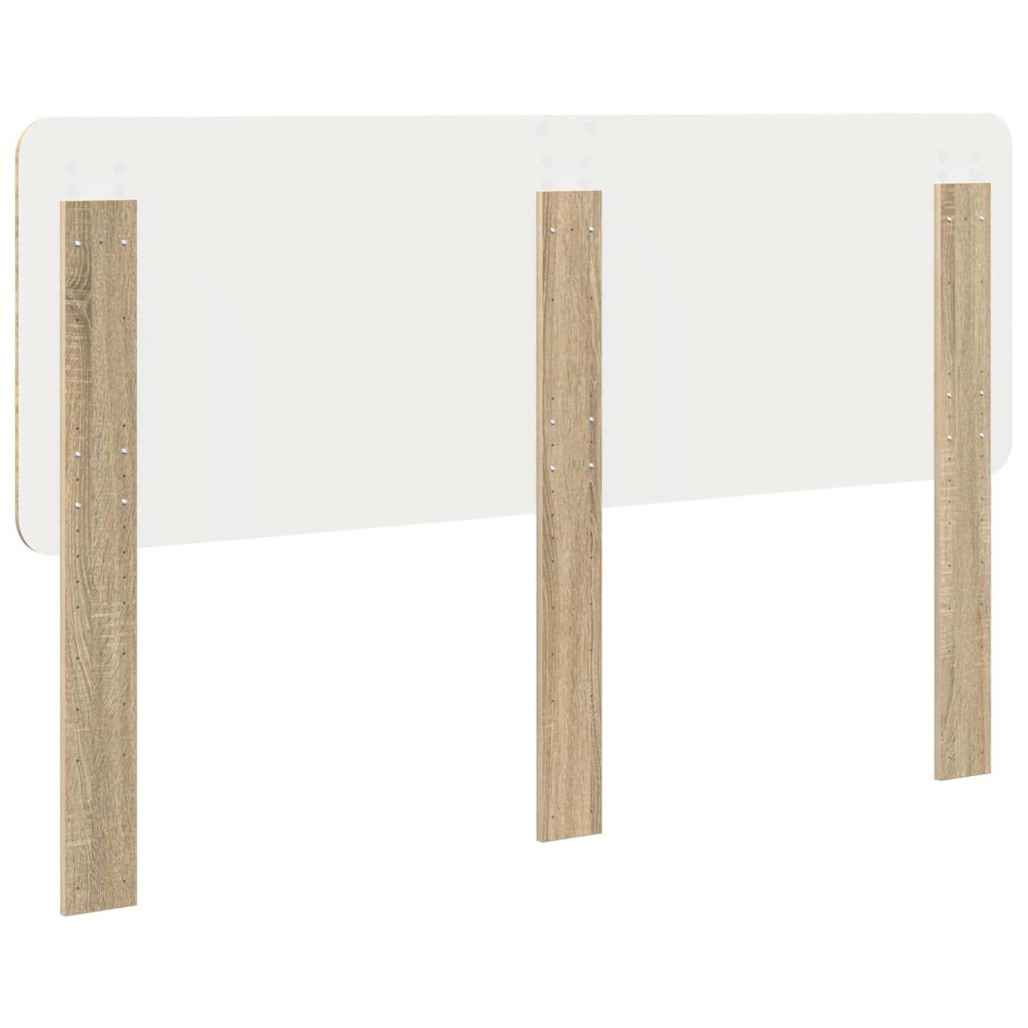 vidaXL Headboard Sonoma Oak Engineered wood 6