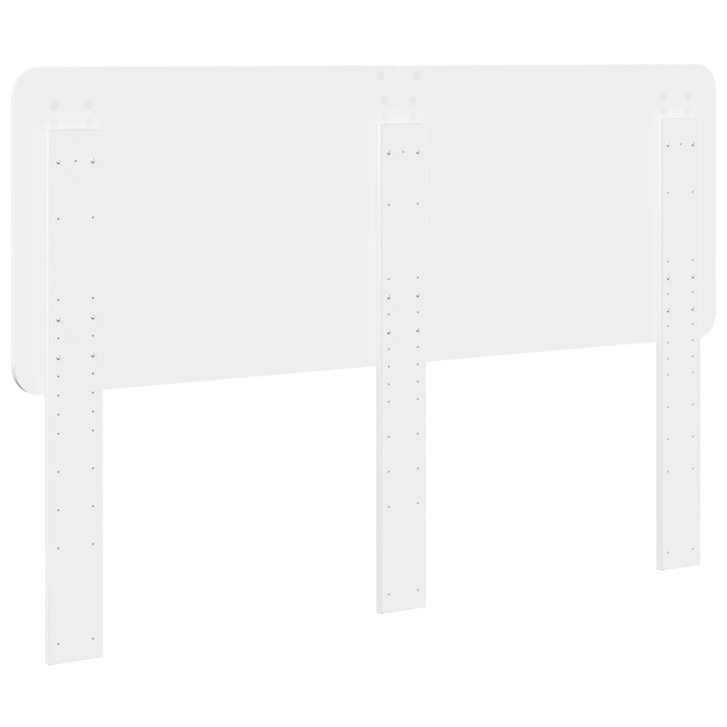 vidaXL Headboard White Engineered wood 6