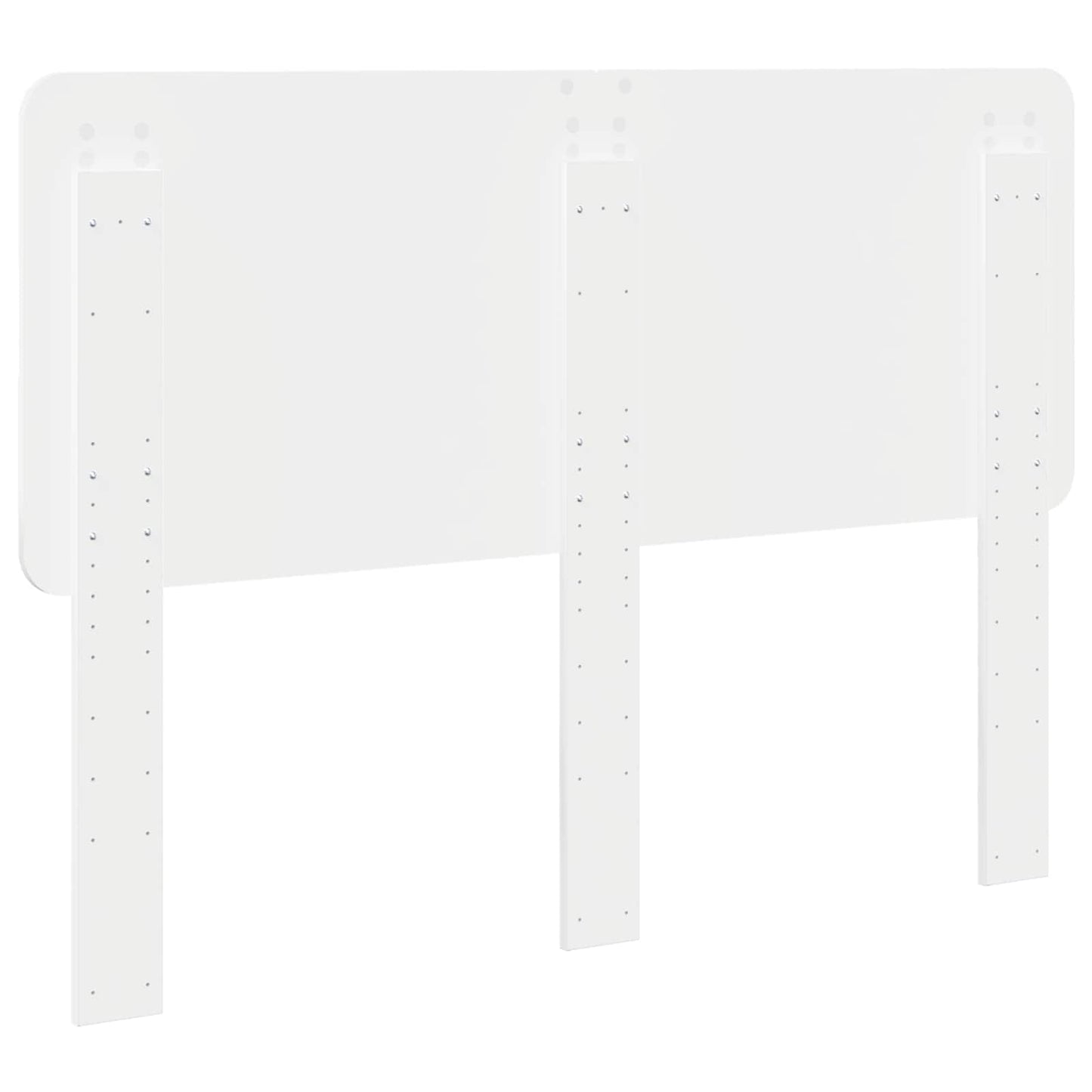 vidaXL Headboard White Engineered wood 6