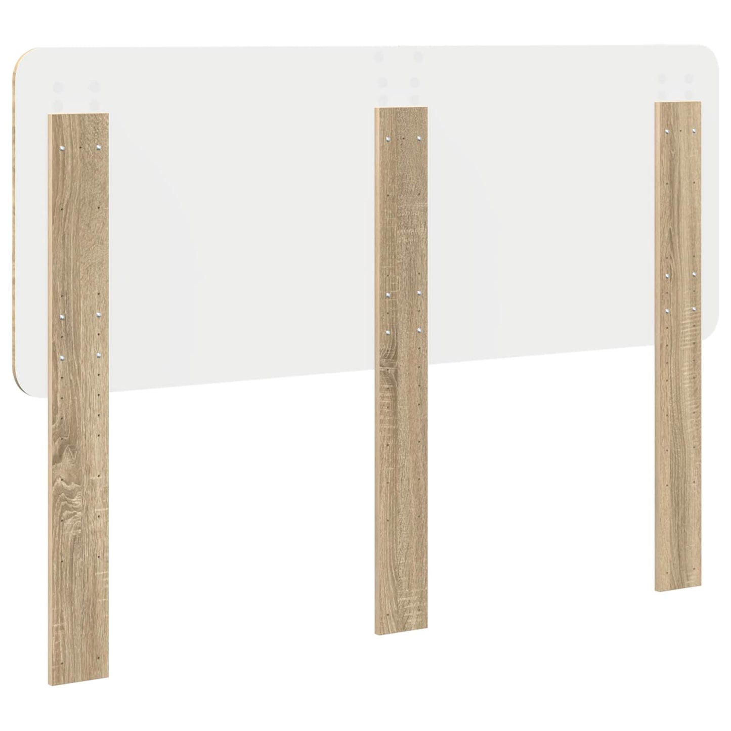 vidaXL Headboard Sonoma Oak Engineered wood 6