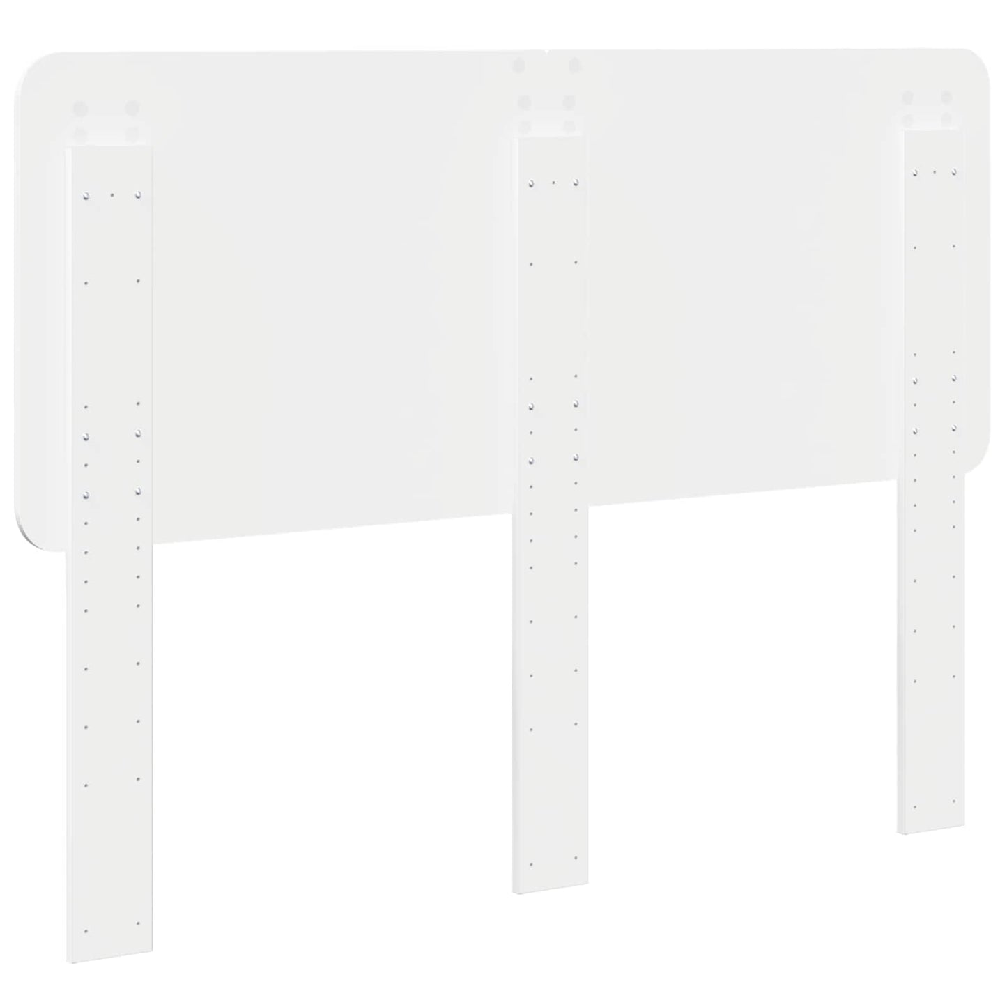 vidaXL Headboard White Engineered wood 6
