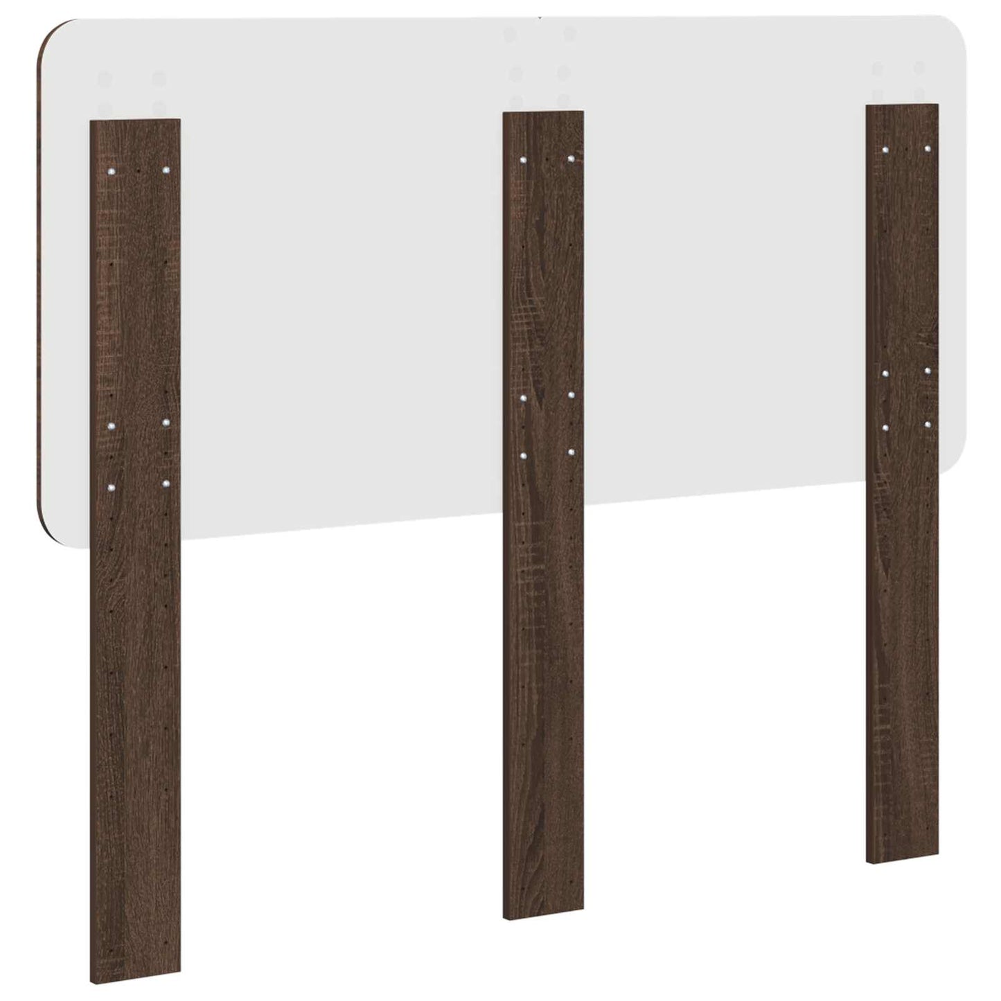 vidaXL Headboard Brown Oak Engineered wood 6