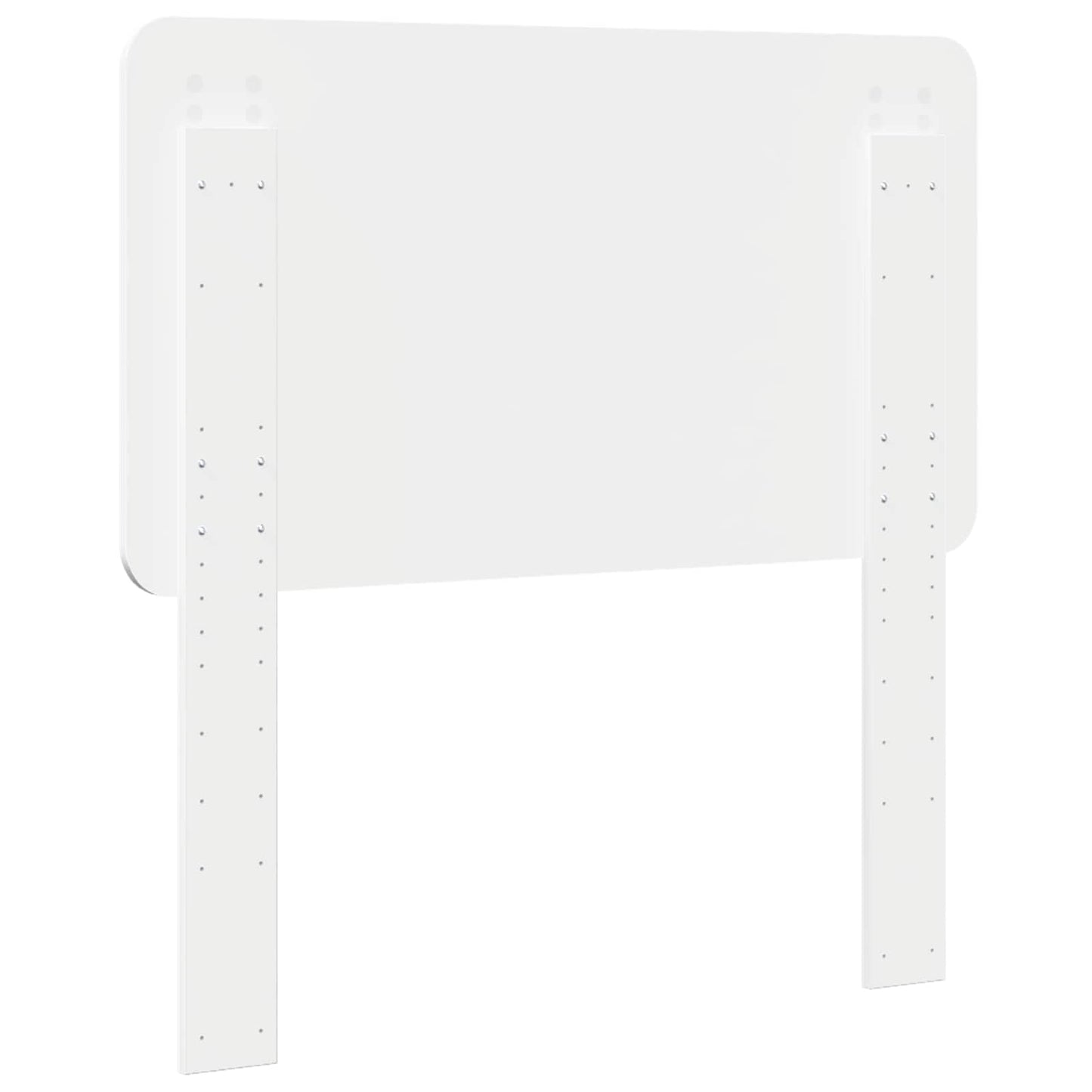 vidaXL Headboard White Engineered wood 6