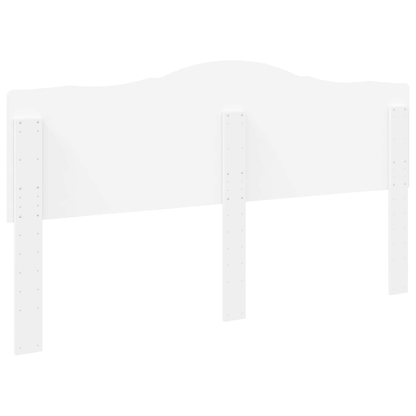 vidaXL Headboard White Engineered wood 6