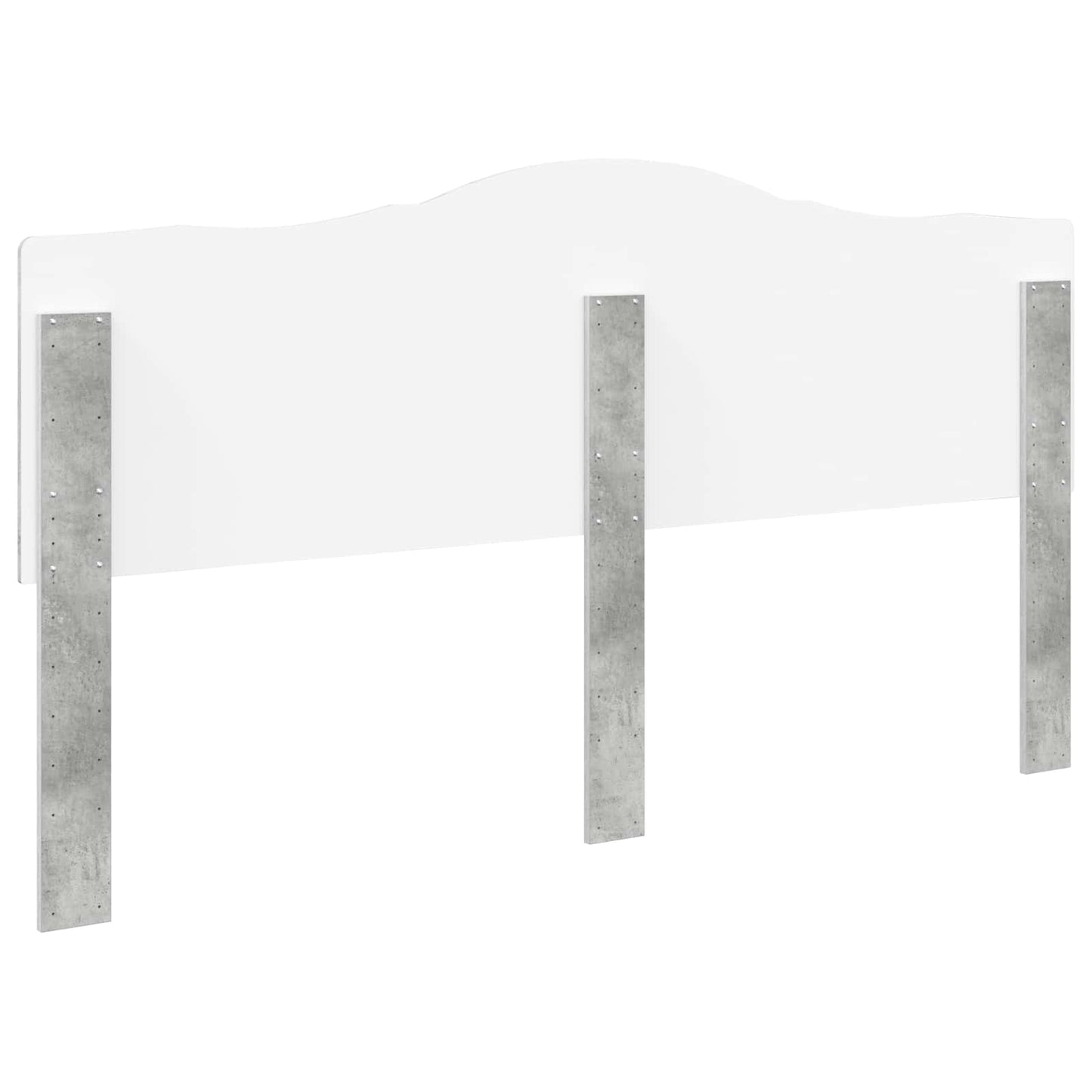 vidaXL Headboard Concrete Grey Engineered wood 6