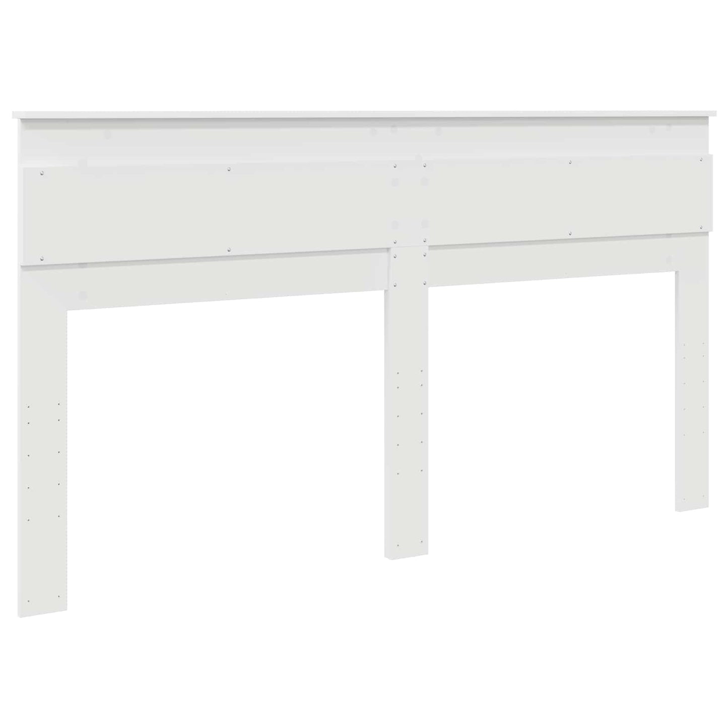 vidaXL Headboard White Engineered wood 6