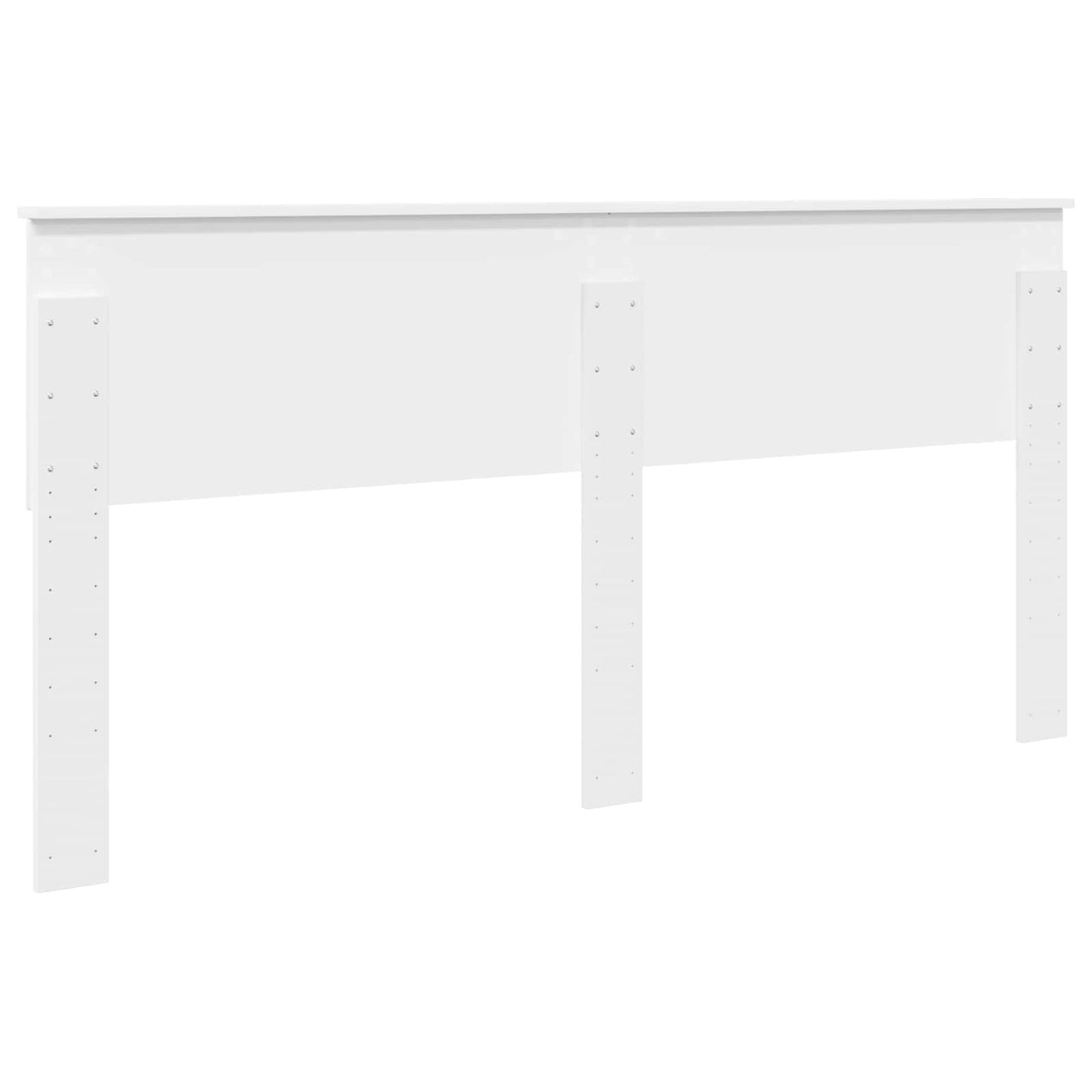 vidaXL Headboard White Engineered wood 6