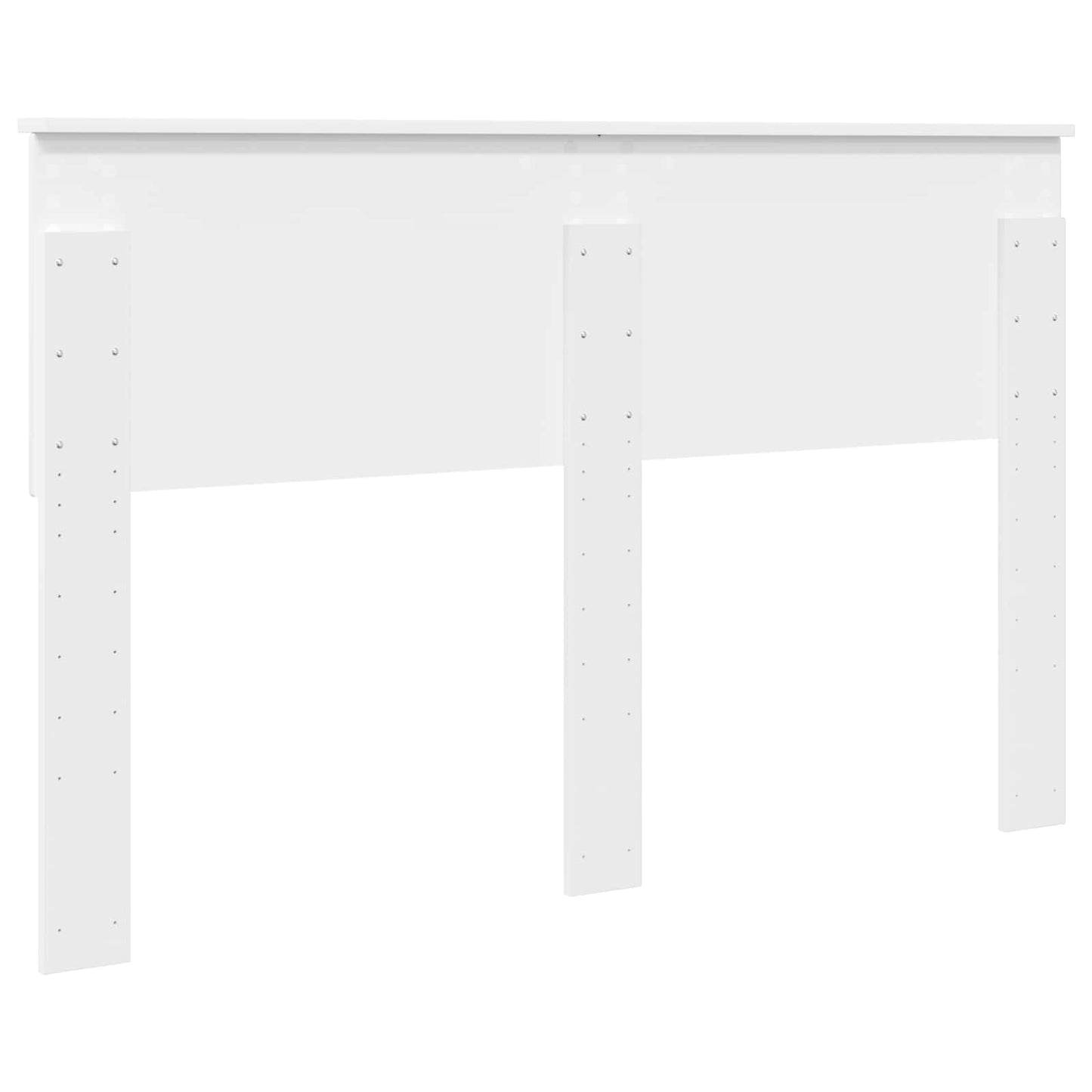 vidaXL Headboard White Engineered wood 6