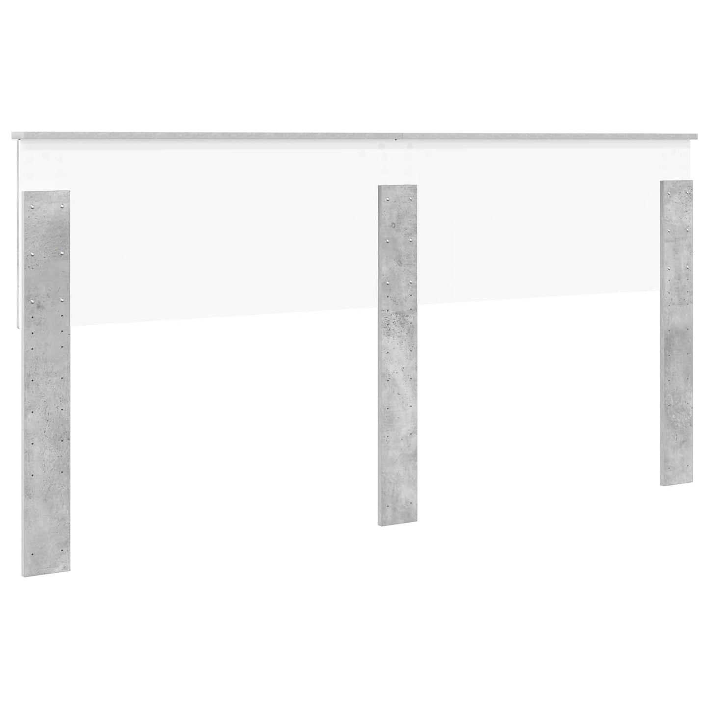 vidaXL Headboard Concrete Grey Engineered wood 6