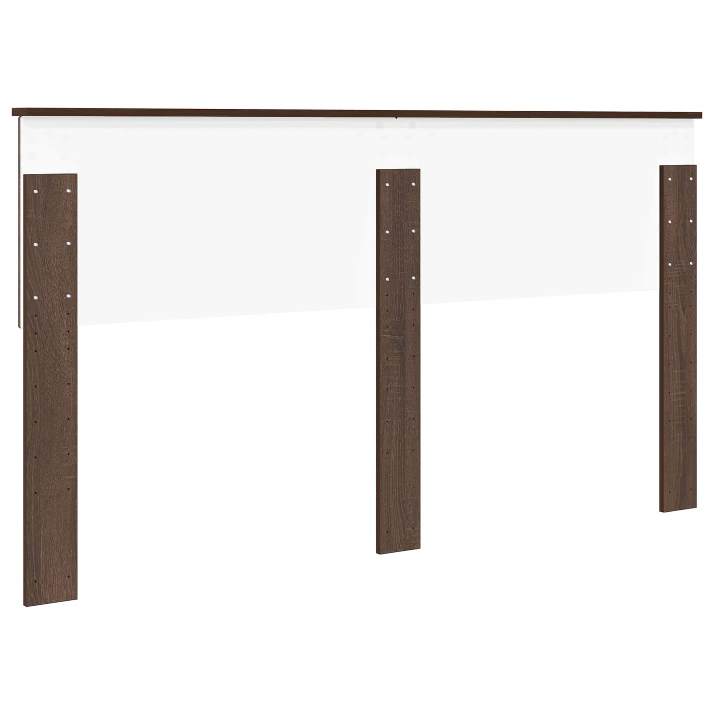 vidaXL Headboard Brown Oak Engineered wood 6