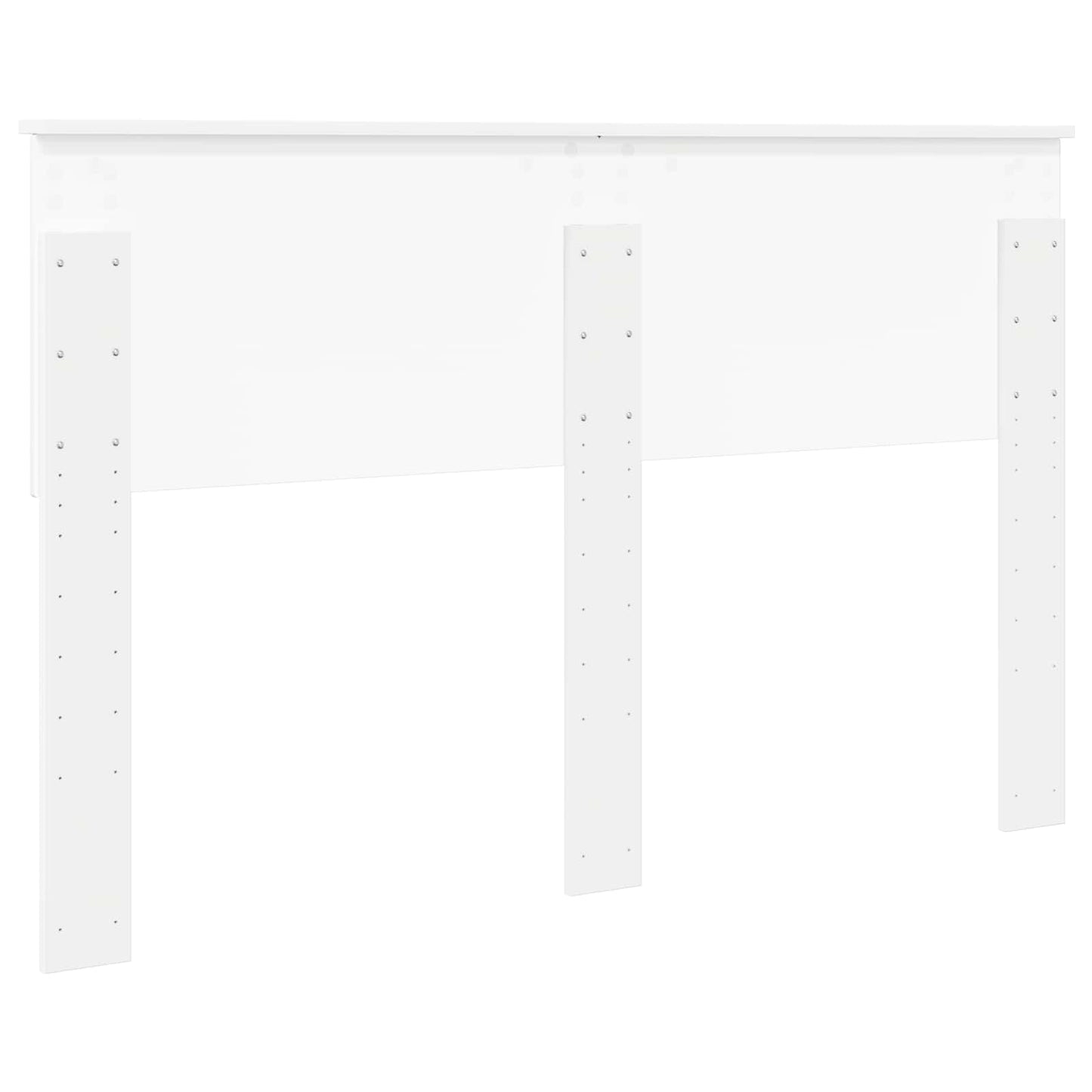 vidaXL Headboard White Engineered wood 6