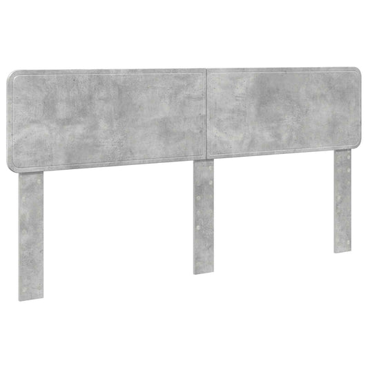Headboard Concrete Grey Engineered wood 2