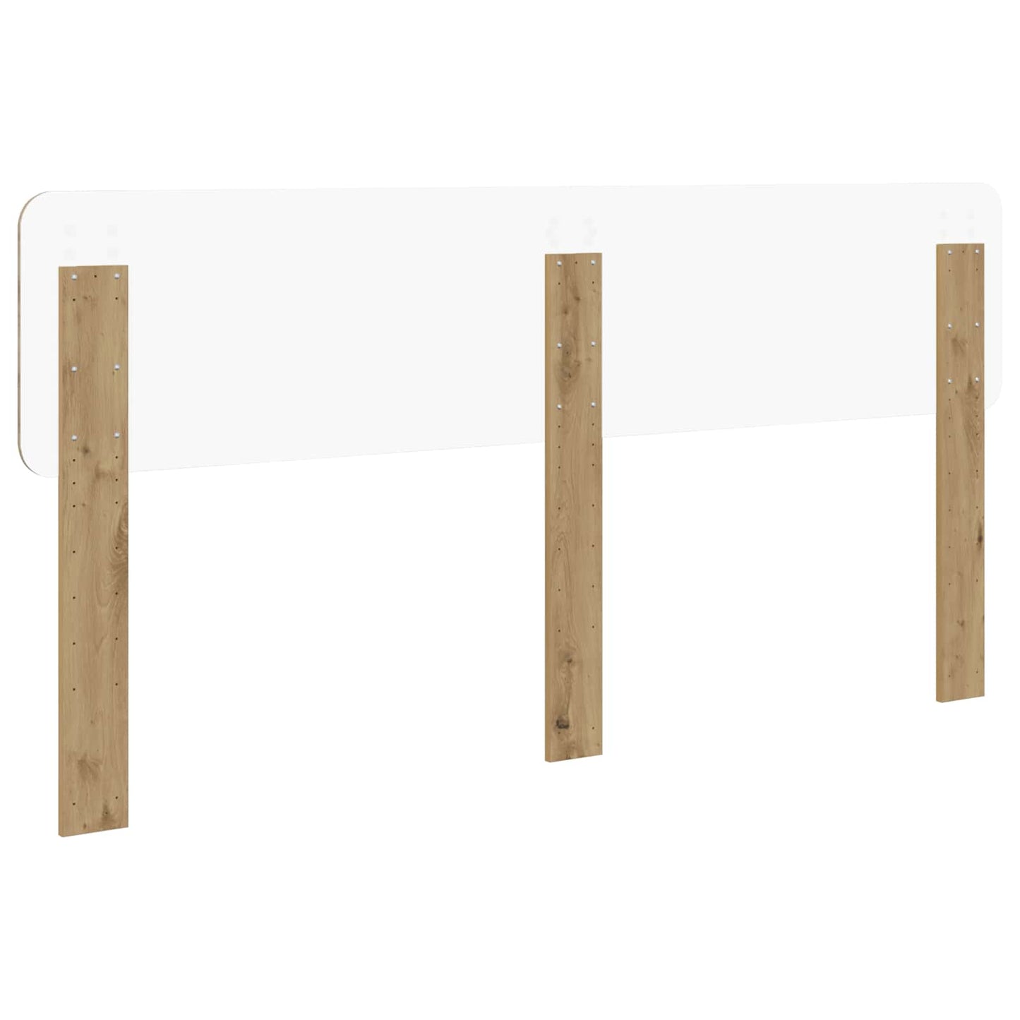 vidaXL Headboard Artisan Oak Engineered wood 6