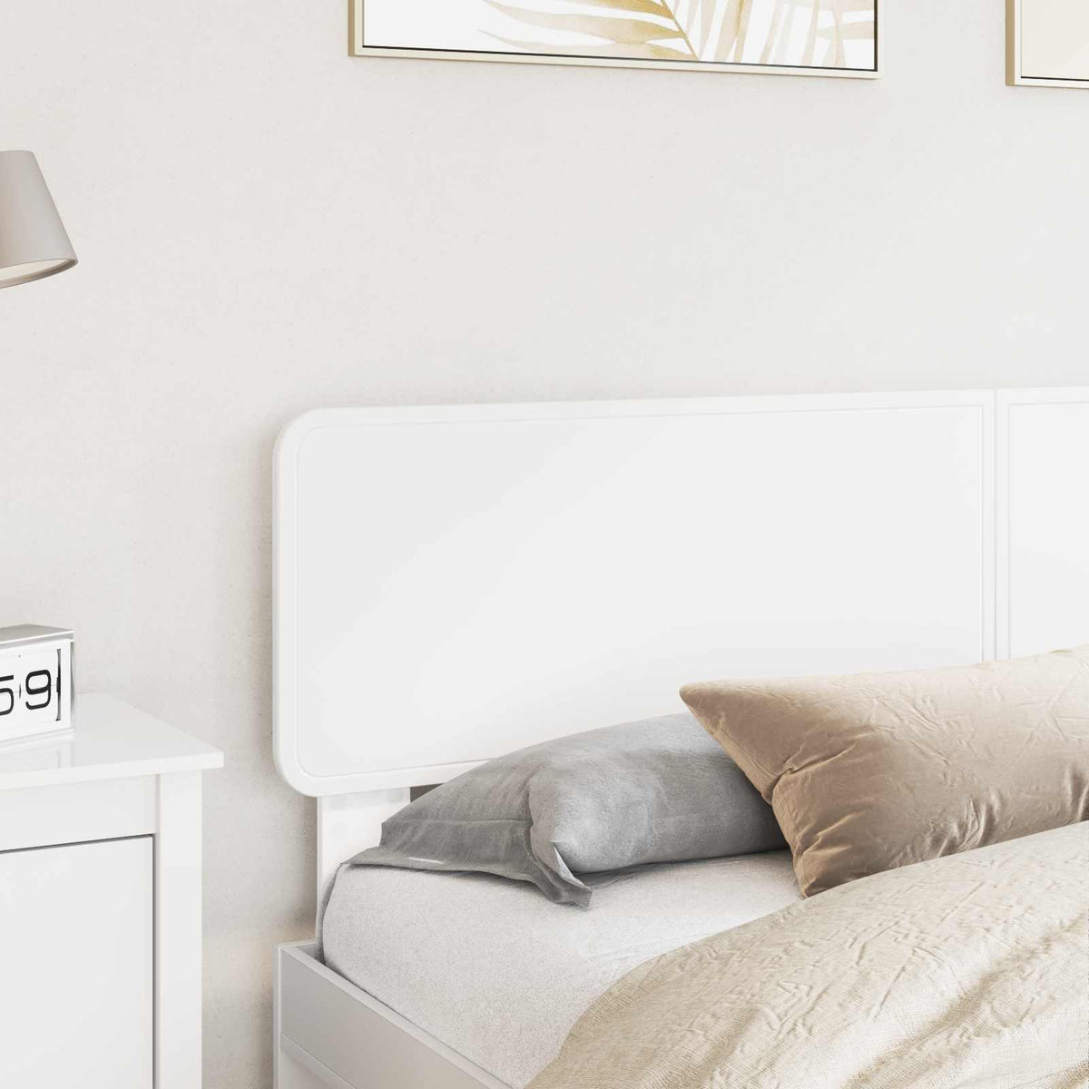 Headboard Engineered wood White
