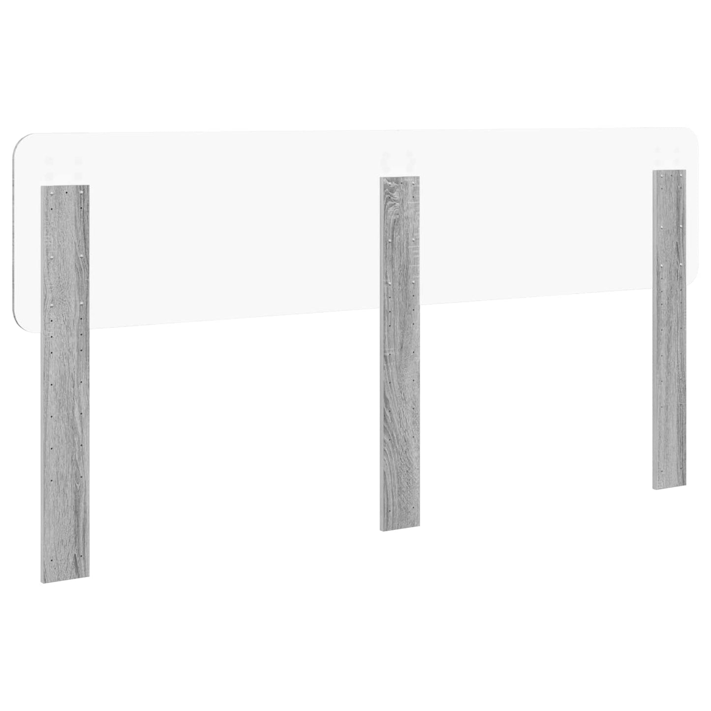 vidaXL Headboard Grey Sonoma Engineered wood 6