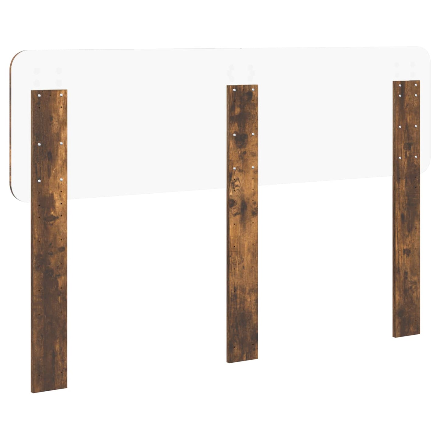 vidaXL Headboard Smoked Oak Engineered wood 6